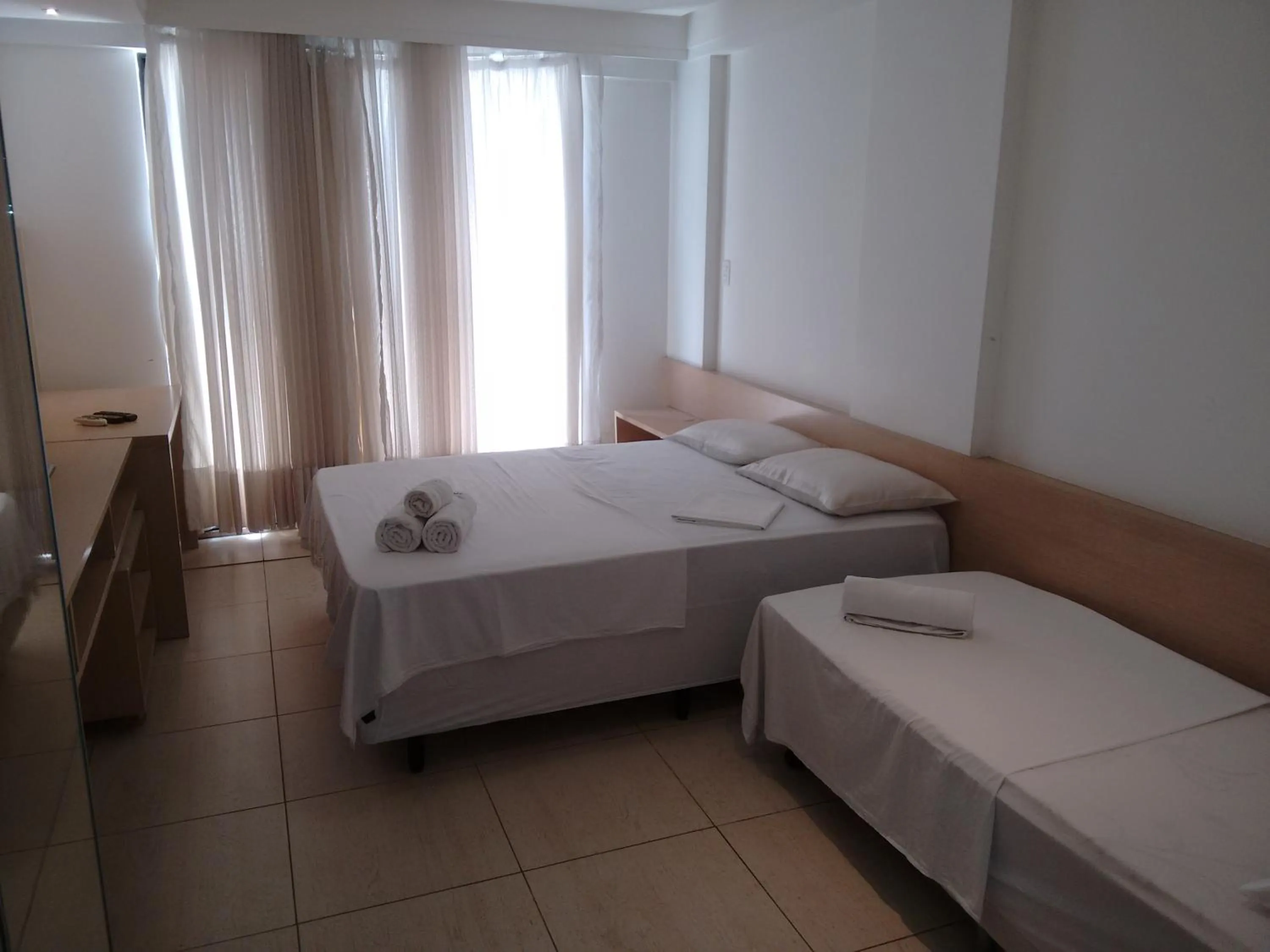 Bed in Flat Mar do Cabo Branco Residence