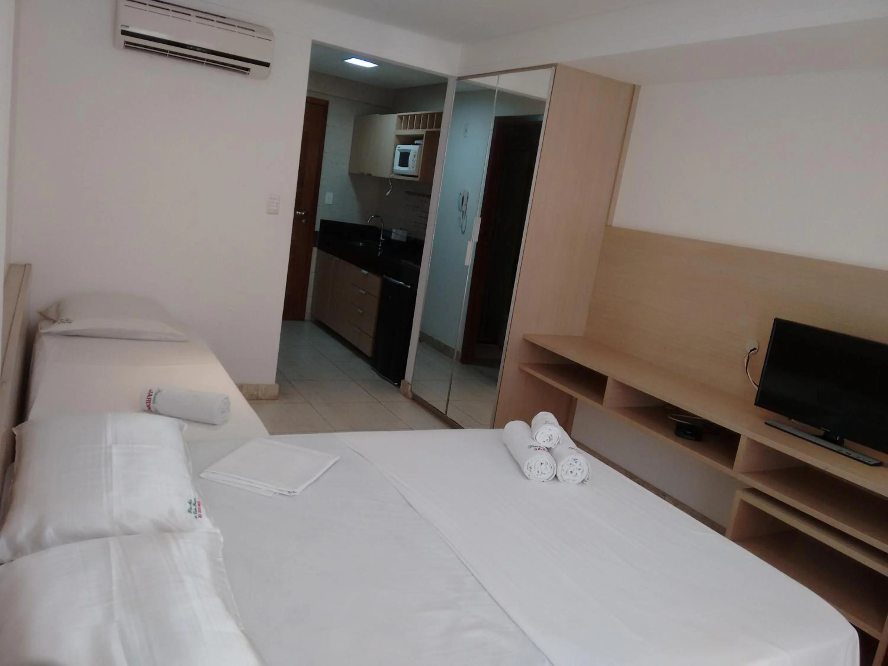 Bed in Flat Mar do Cabo Branco Residence