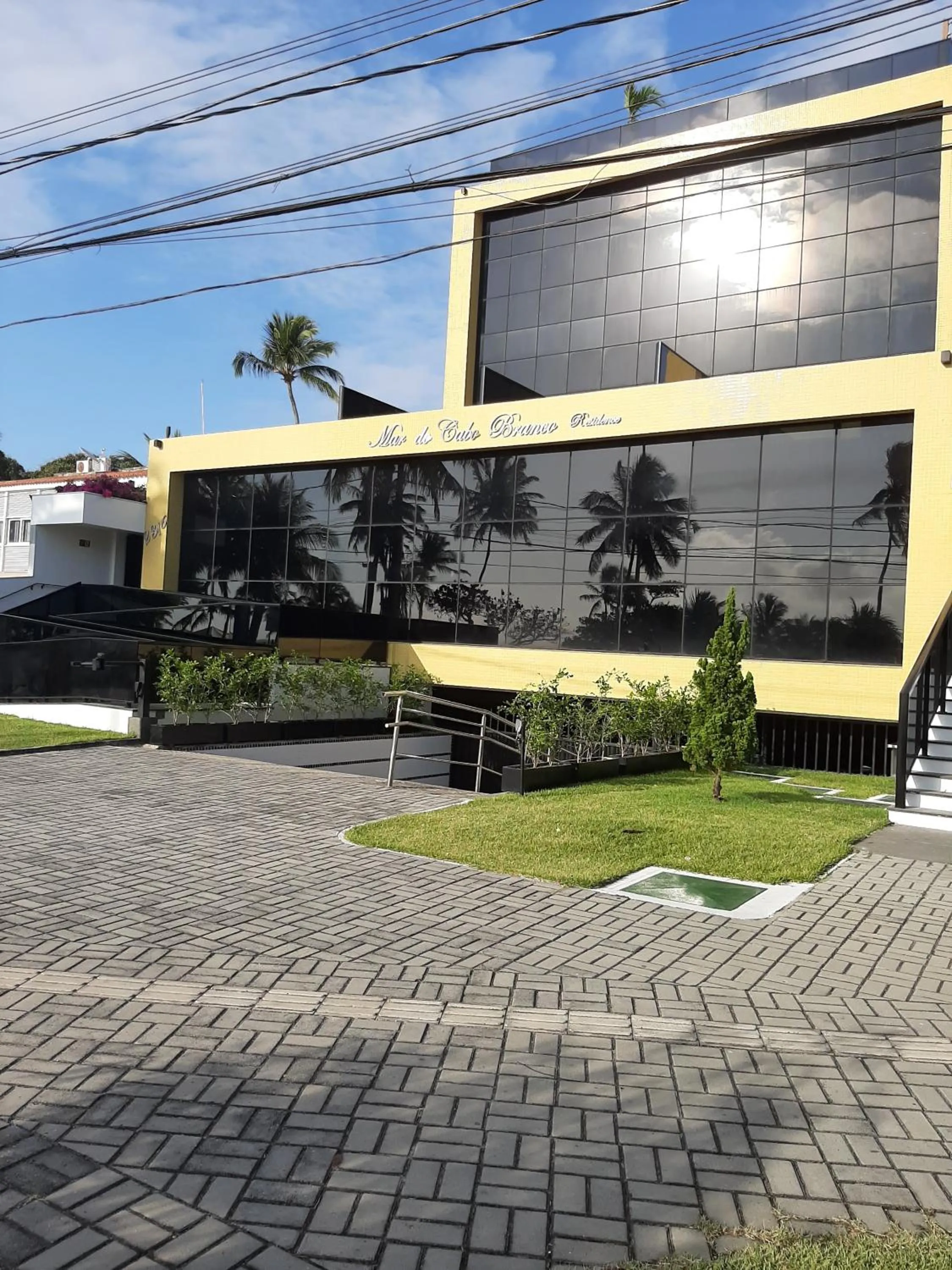 Facade/entrance in Flat Mar do Cabo Branco Residence