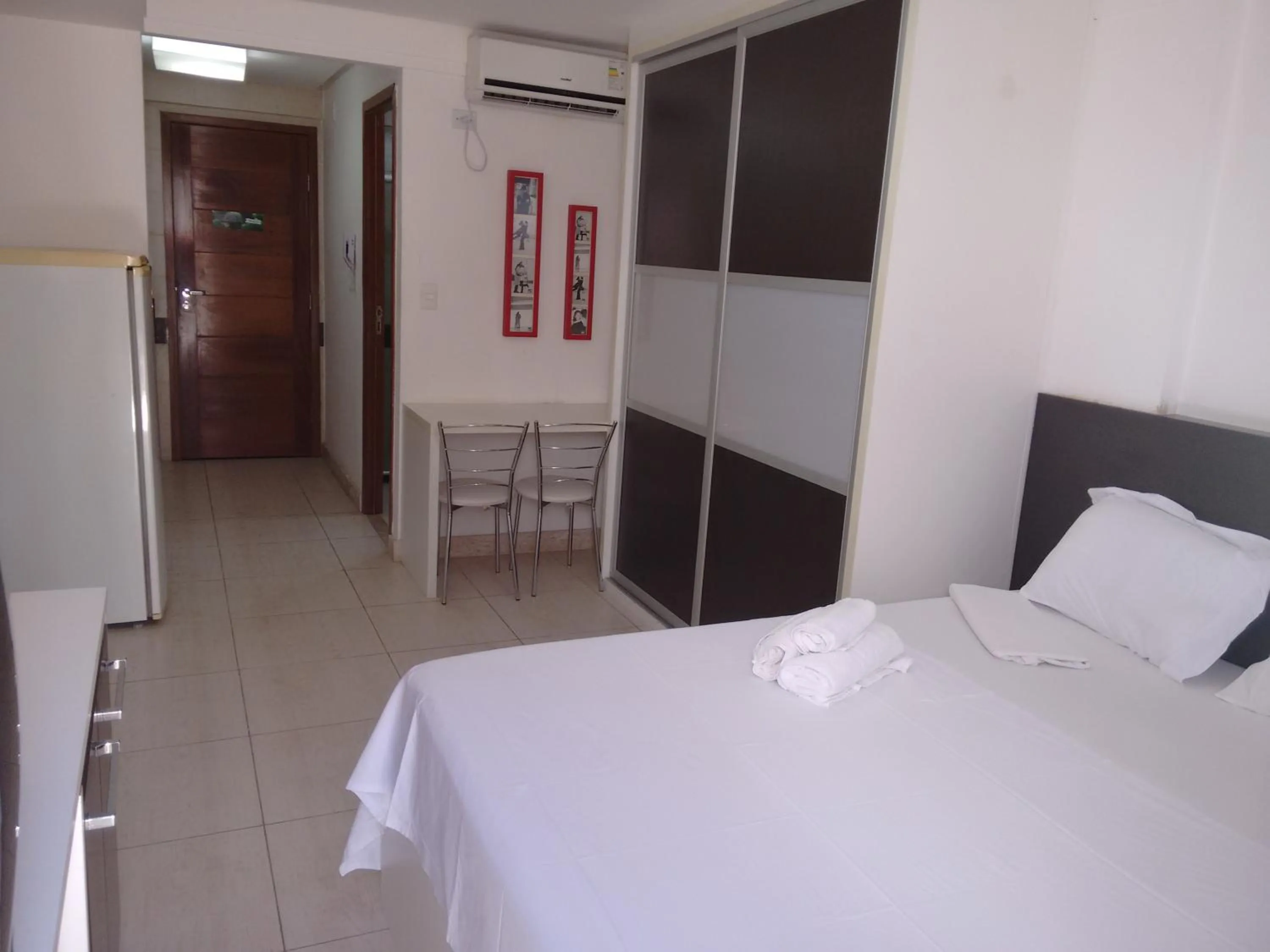 Bed in Flat Mar do Cabo Branco Residence