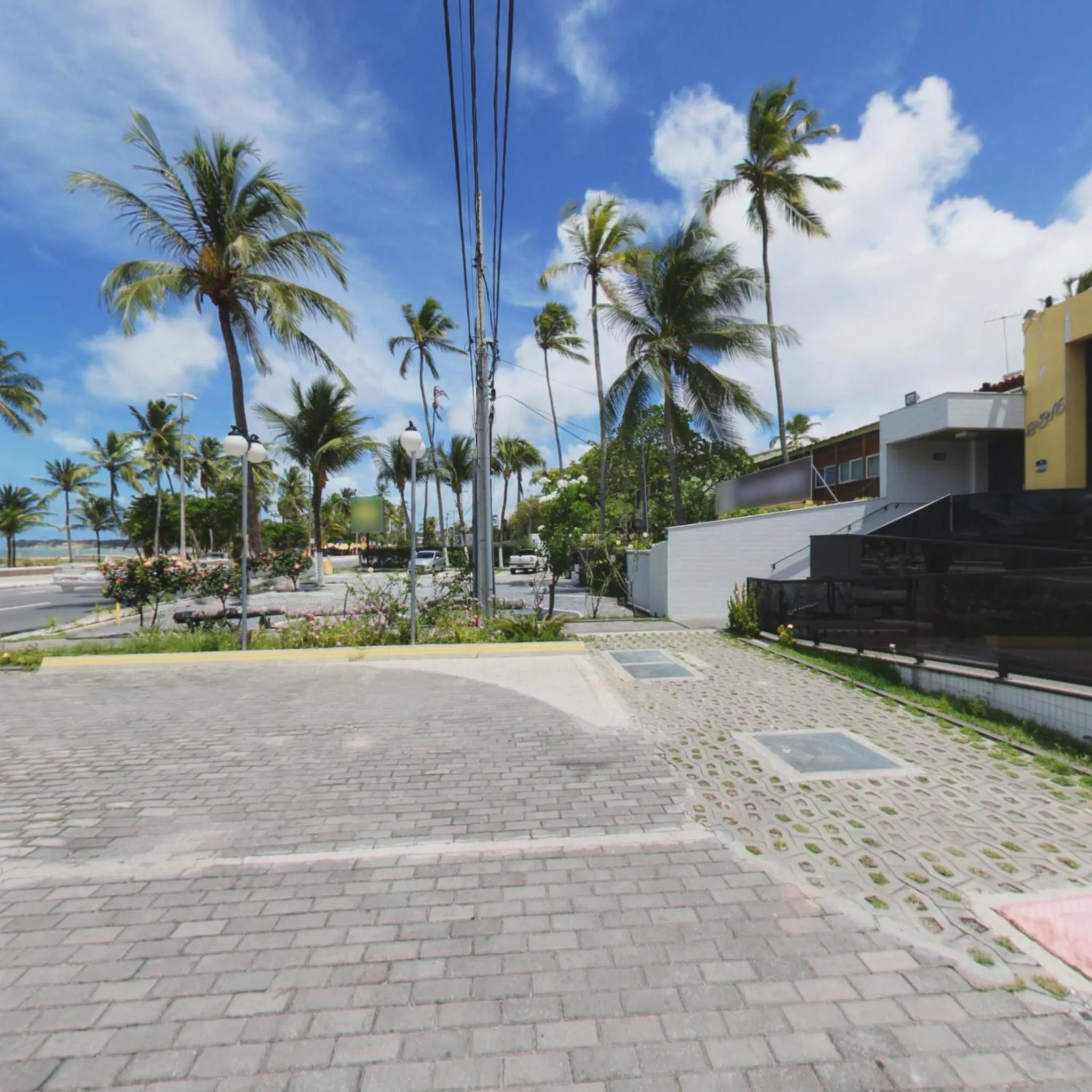 Facade/entrance in Flat Mar do Cabo Branco Residence