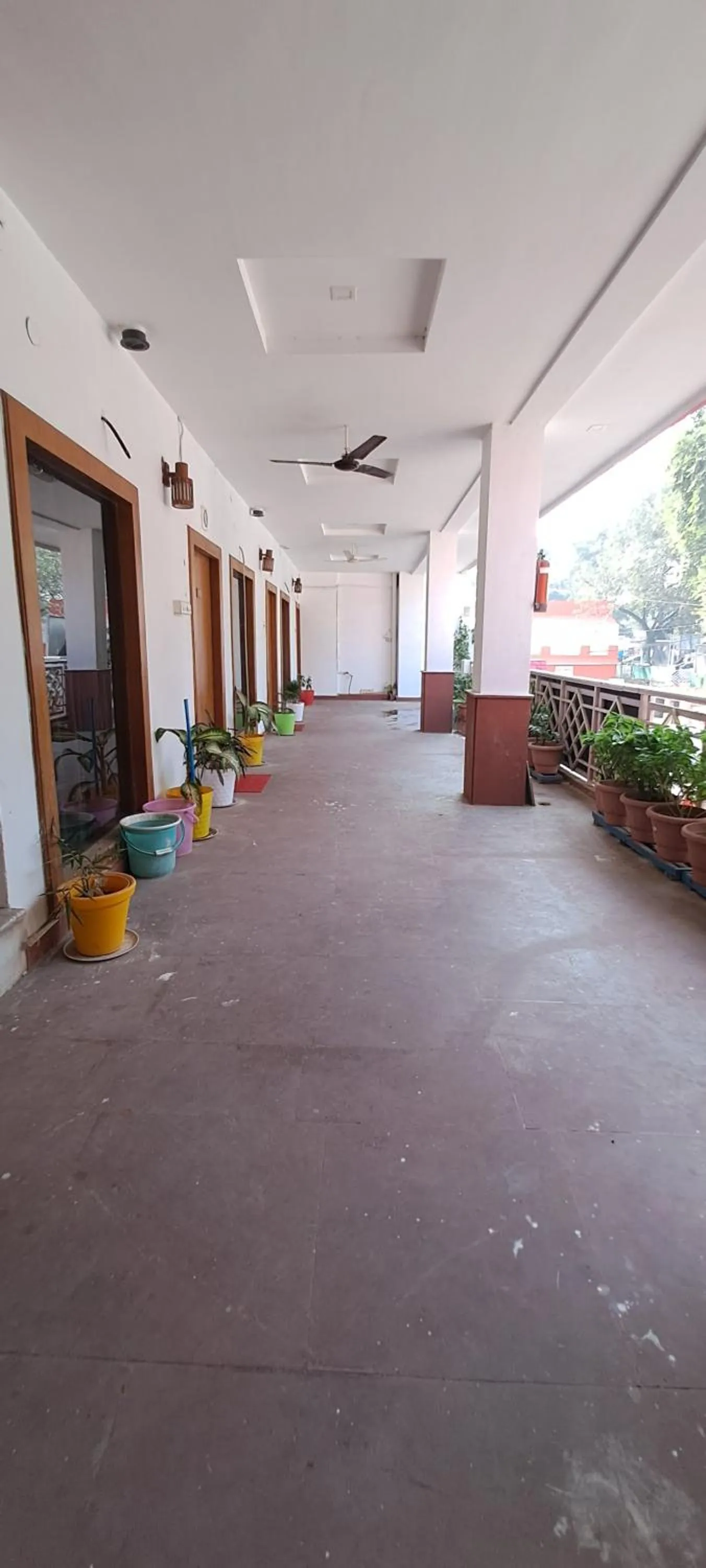 Balcony/Terrace in Hotel Vrindavan