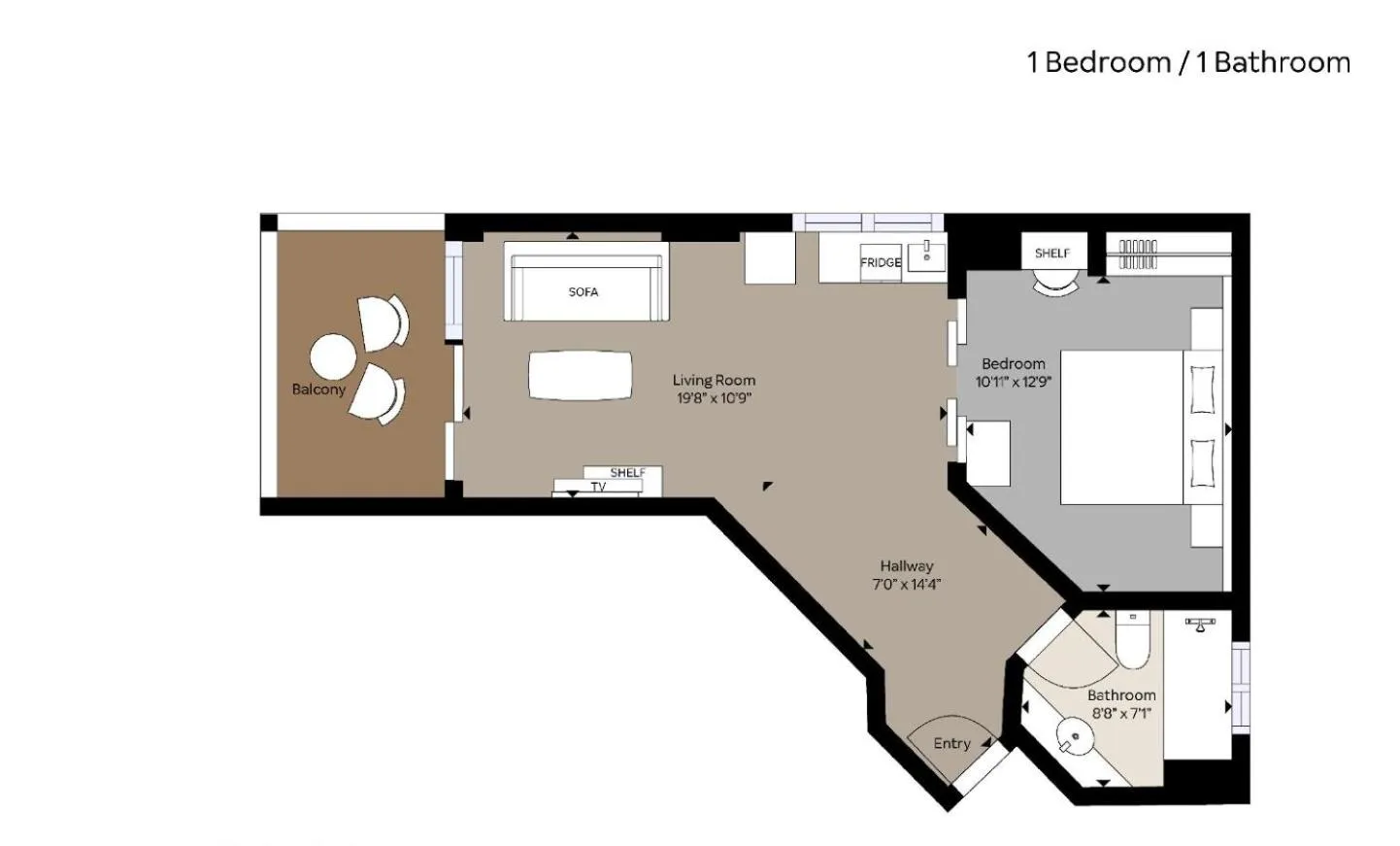 Floor plan in Amansari Residence Resort