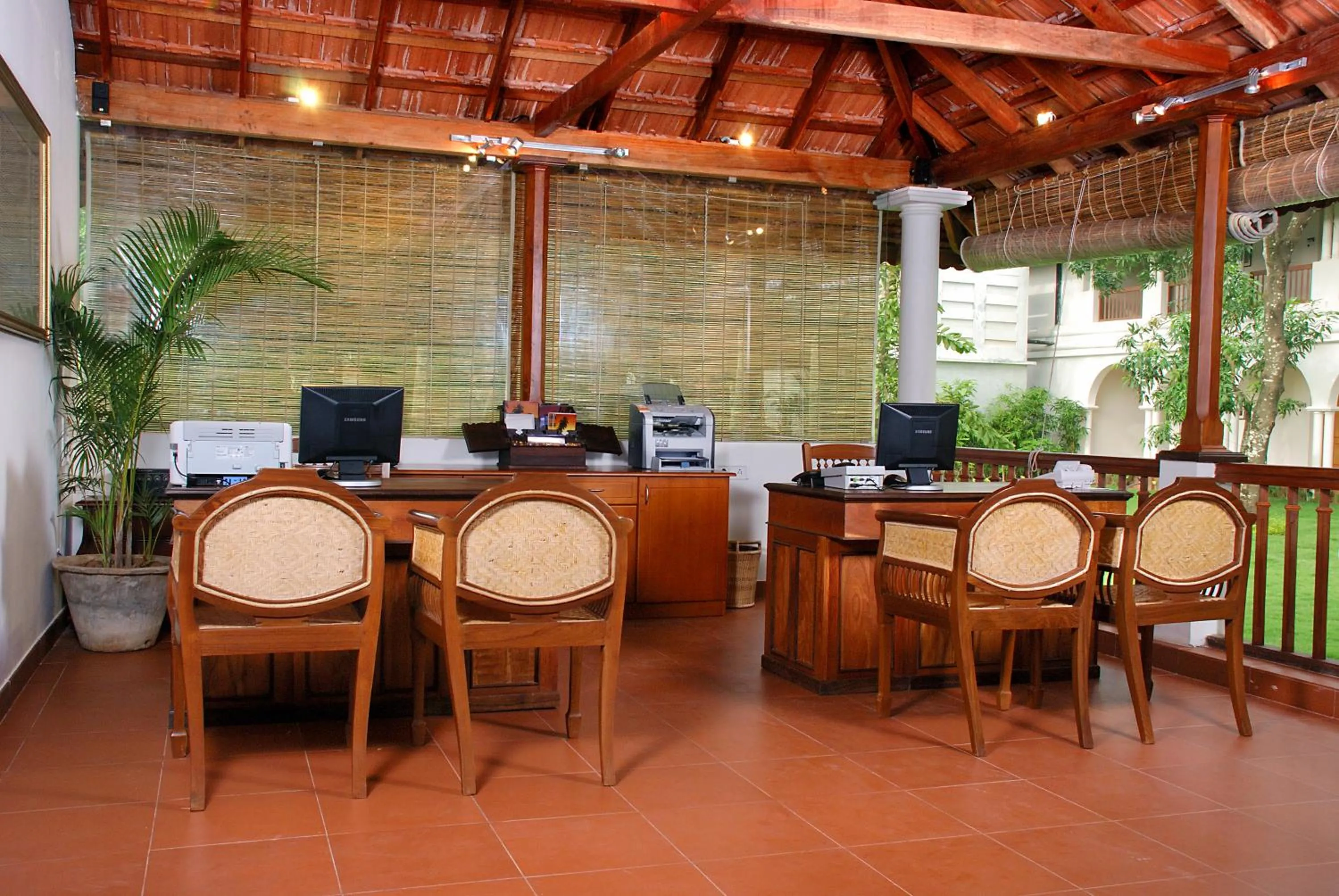 Lobby or reception in Lemon Tree Vembanad Lake Resort, Kerala