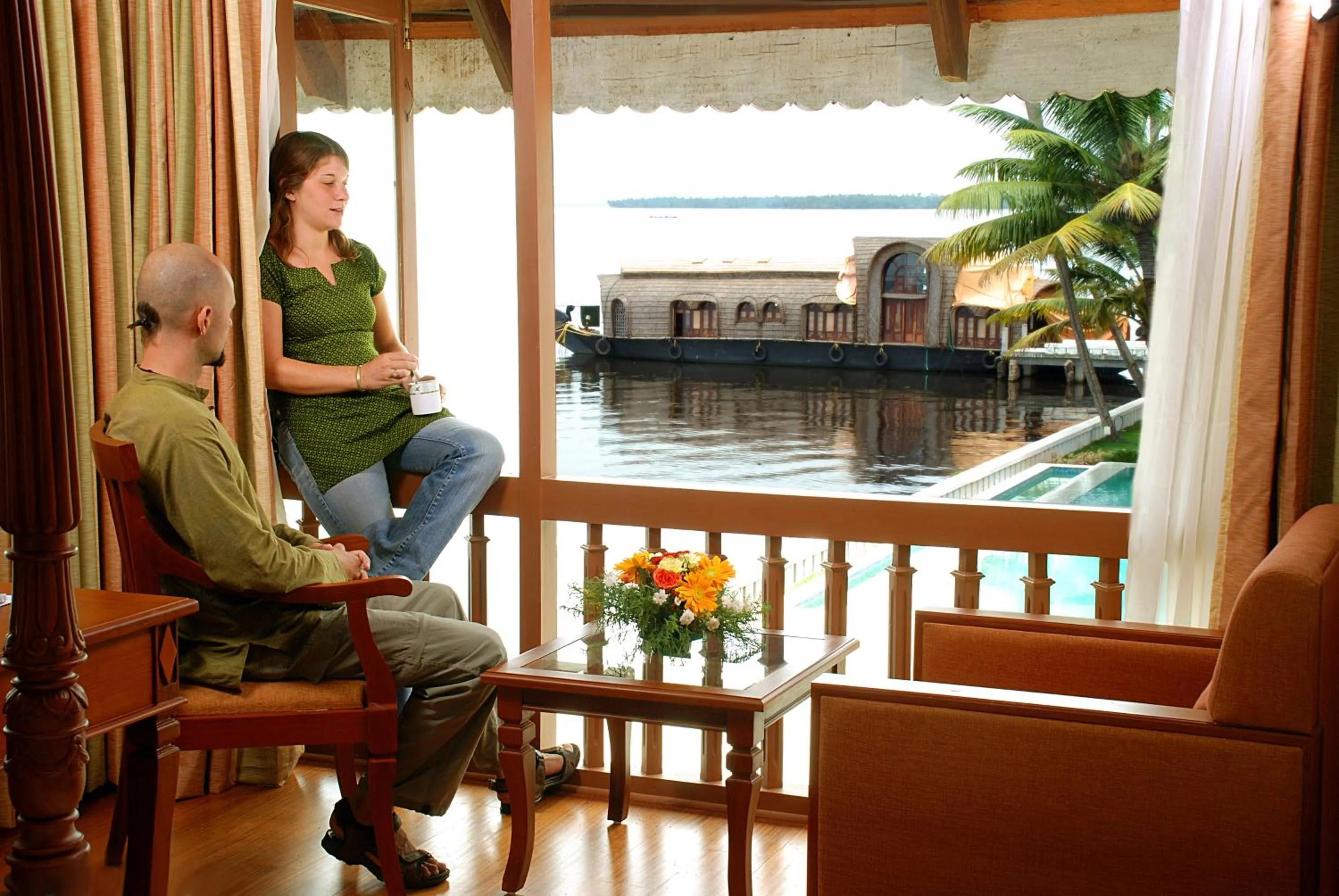 View (from property/room) in Lemon Tree Vembanad Lake Resort, Kerala