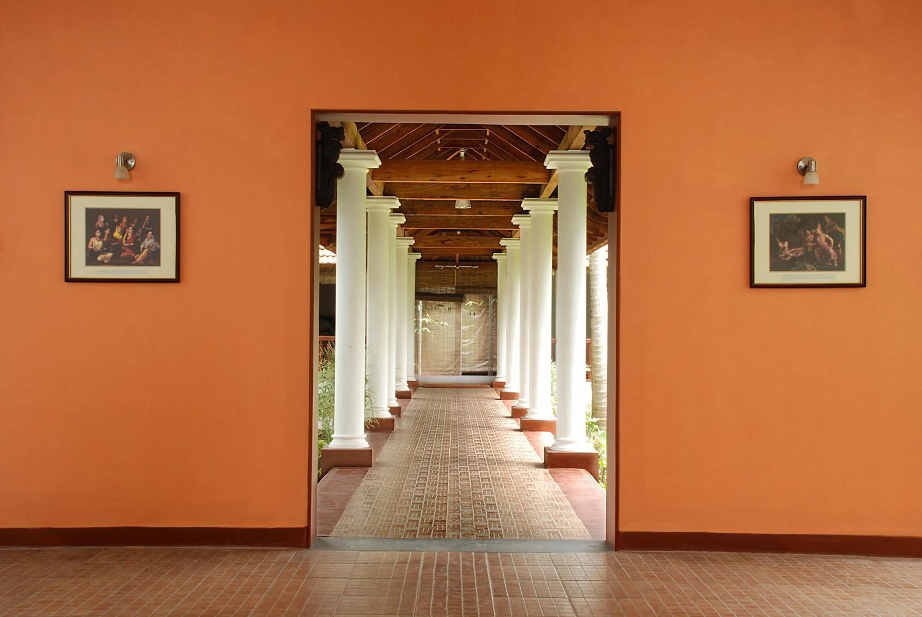 Decorative detail in Lemon Tree Vembanad Lake Resort, Kerala