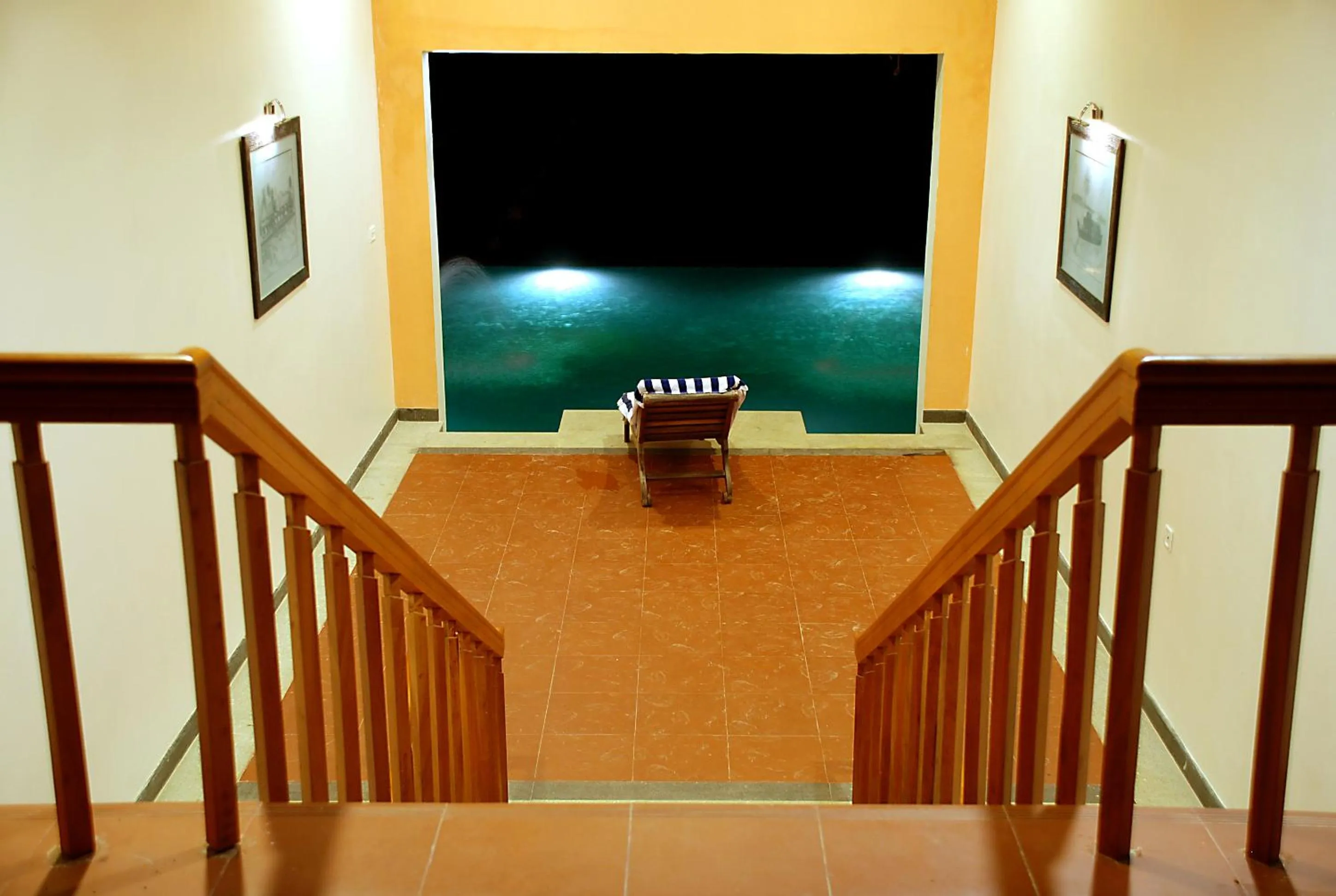 Decorative detail in Lemon Tree Vembanad Lake Resort, Kerala