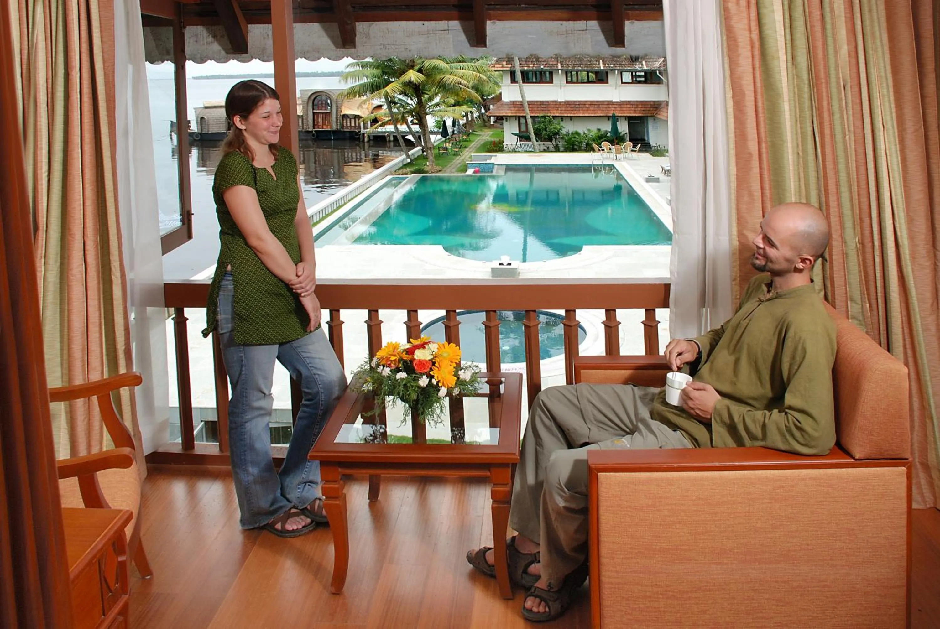 View (from property/room) in Lemon Tree Vembanad Lake Resort, Kerala