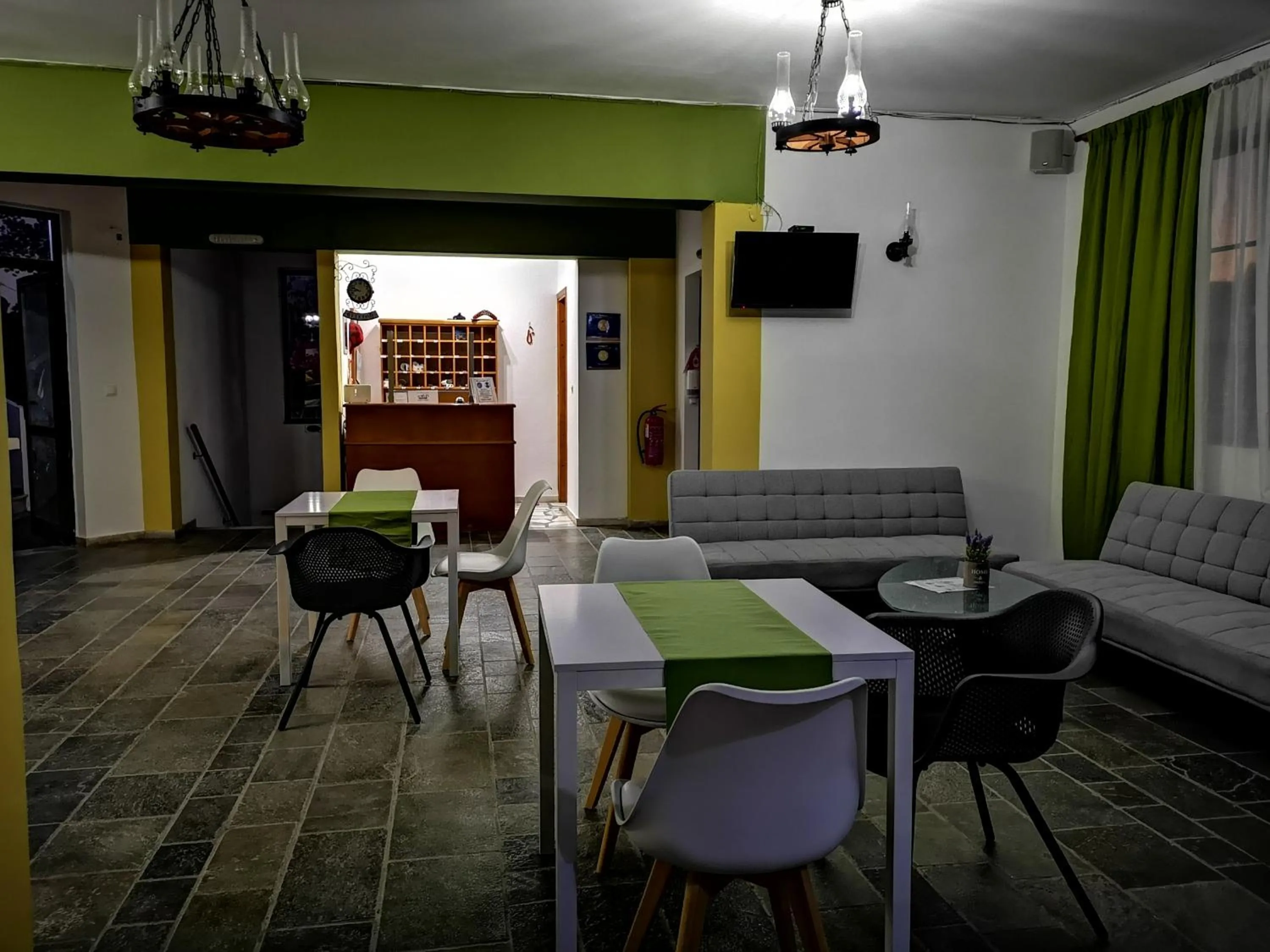 Living room in Ilios and Irene