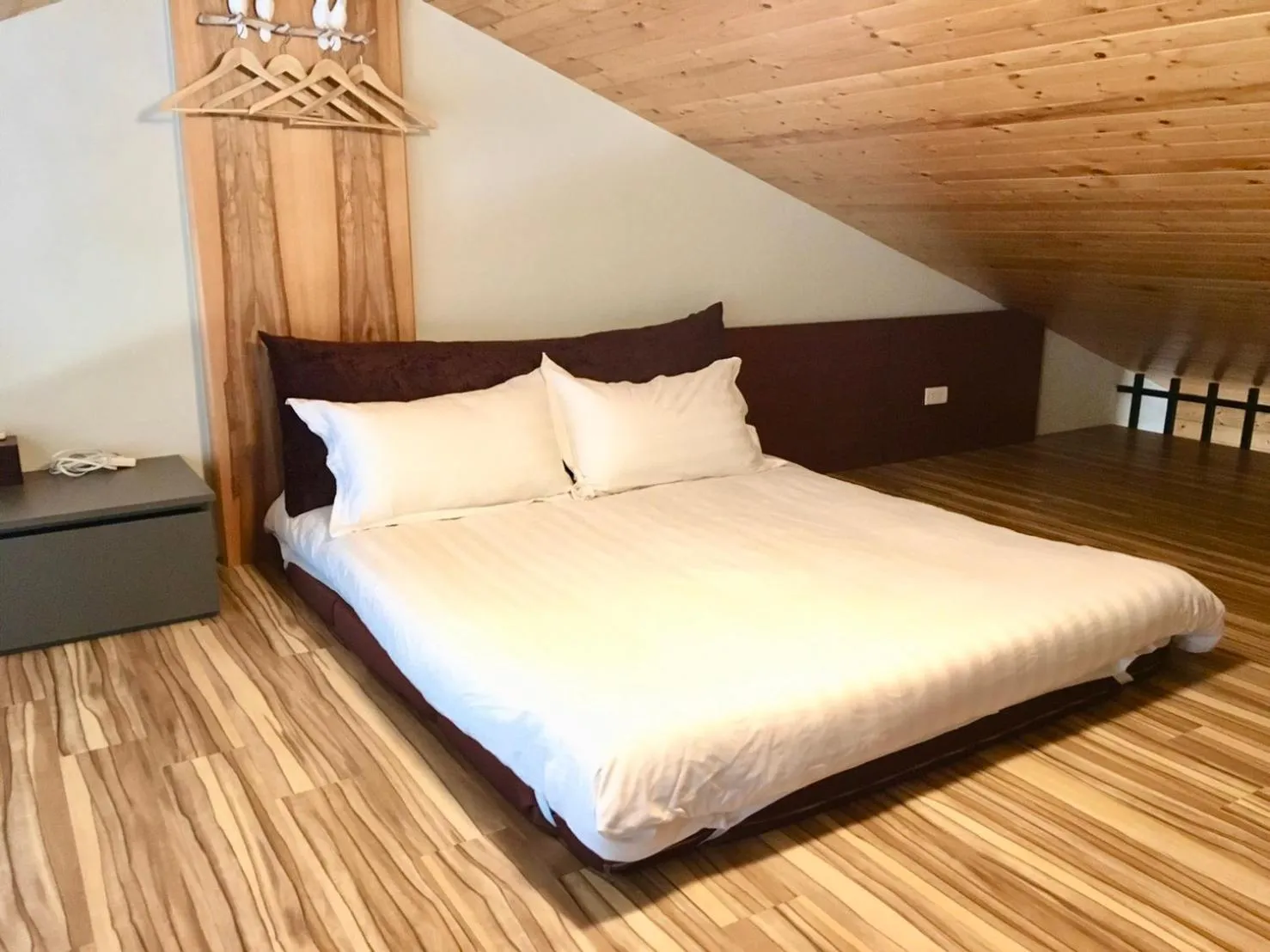 Bed in Tainan Travel Inn