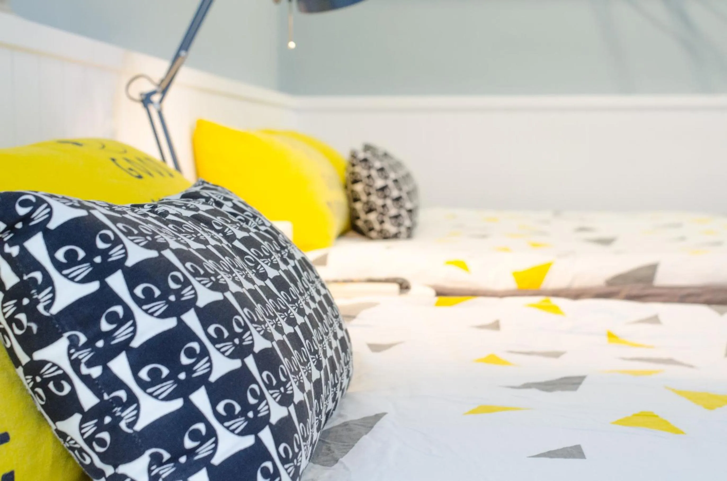 Bed in Tainan Travel Inn