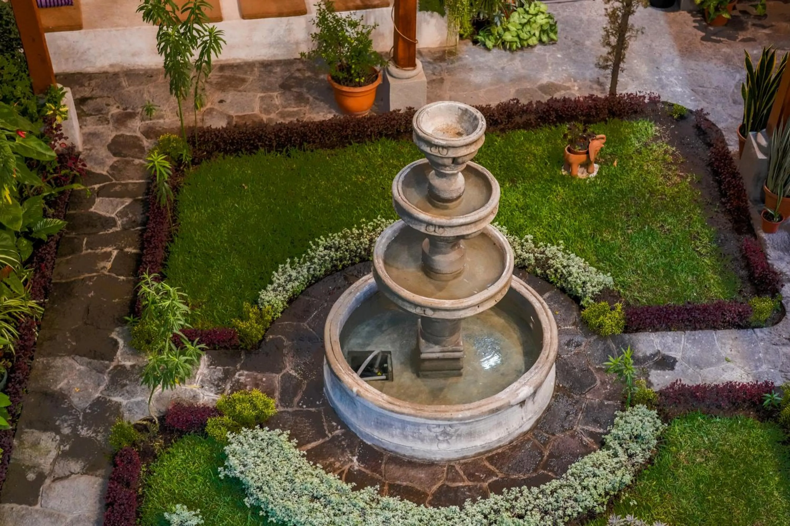 Garden in Casa Josefa Hotel