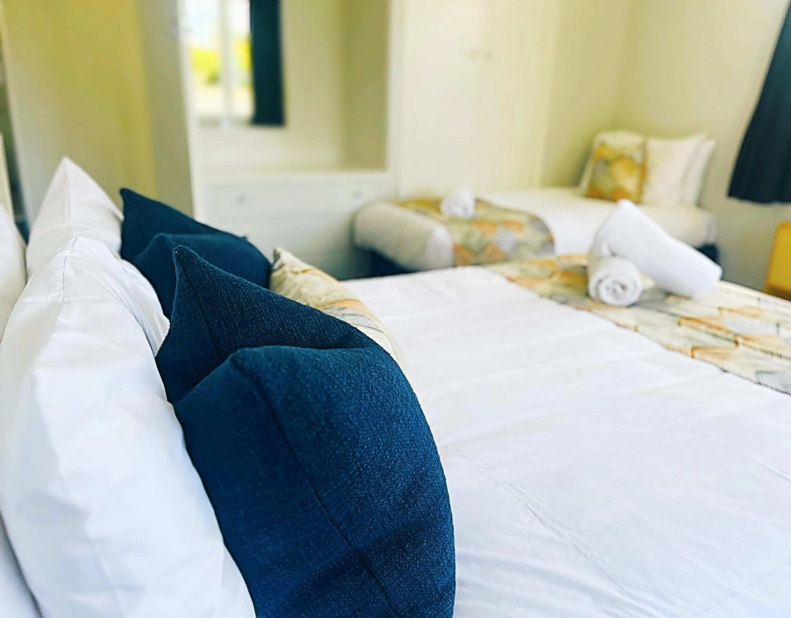 Bed in Kurow Motel