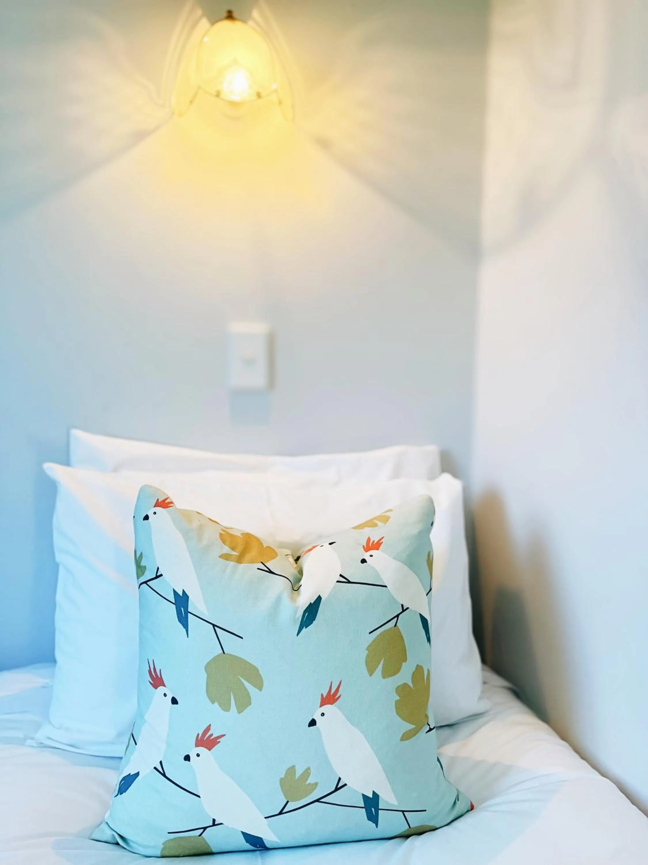 Bed in Kurow Motel