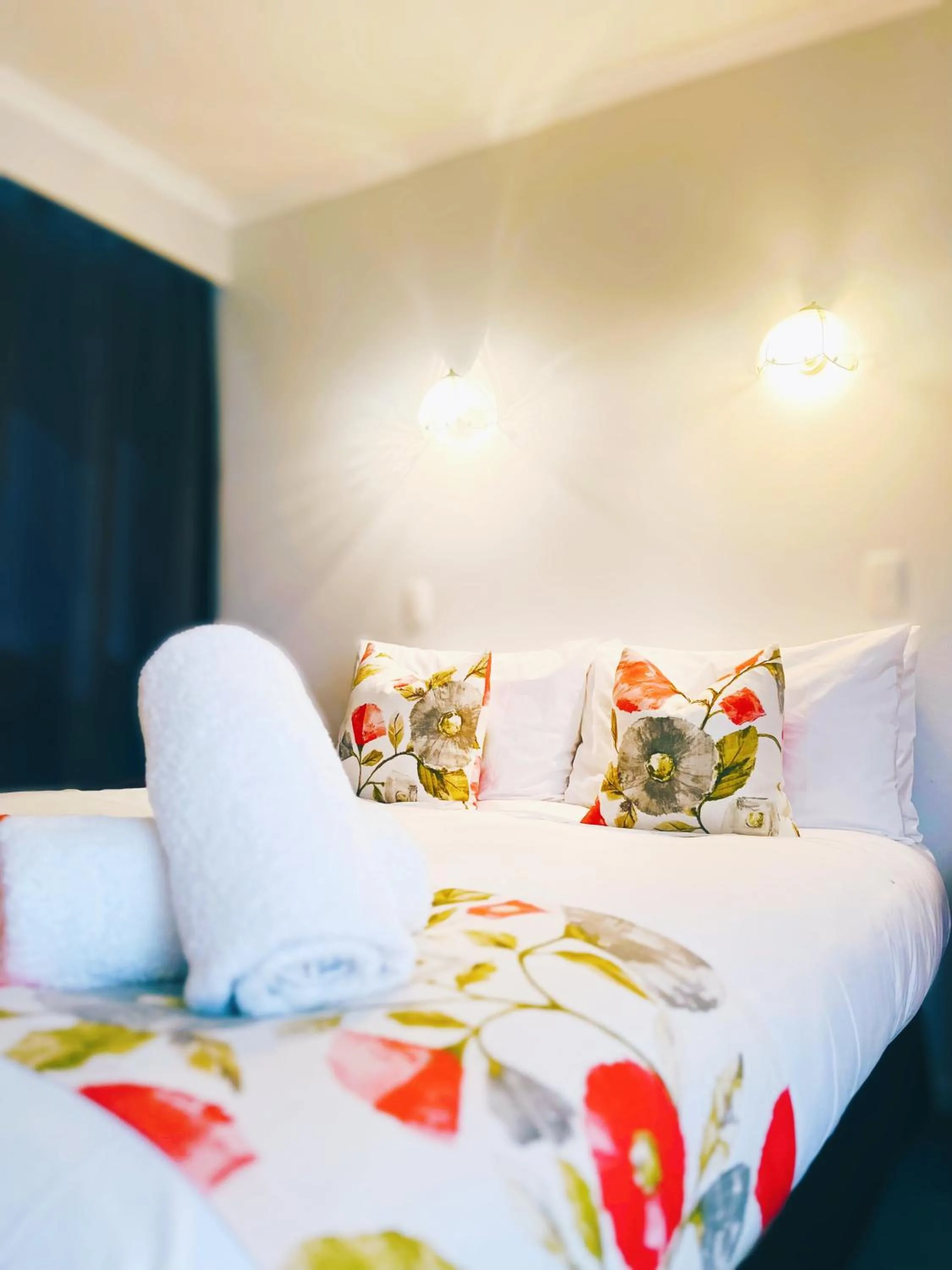 Bed in Kurow Motel