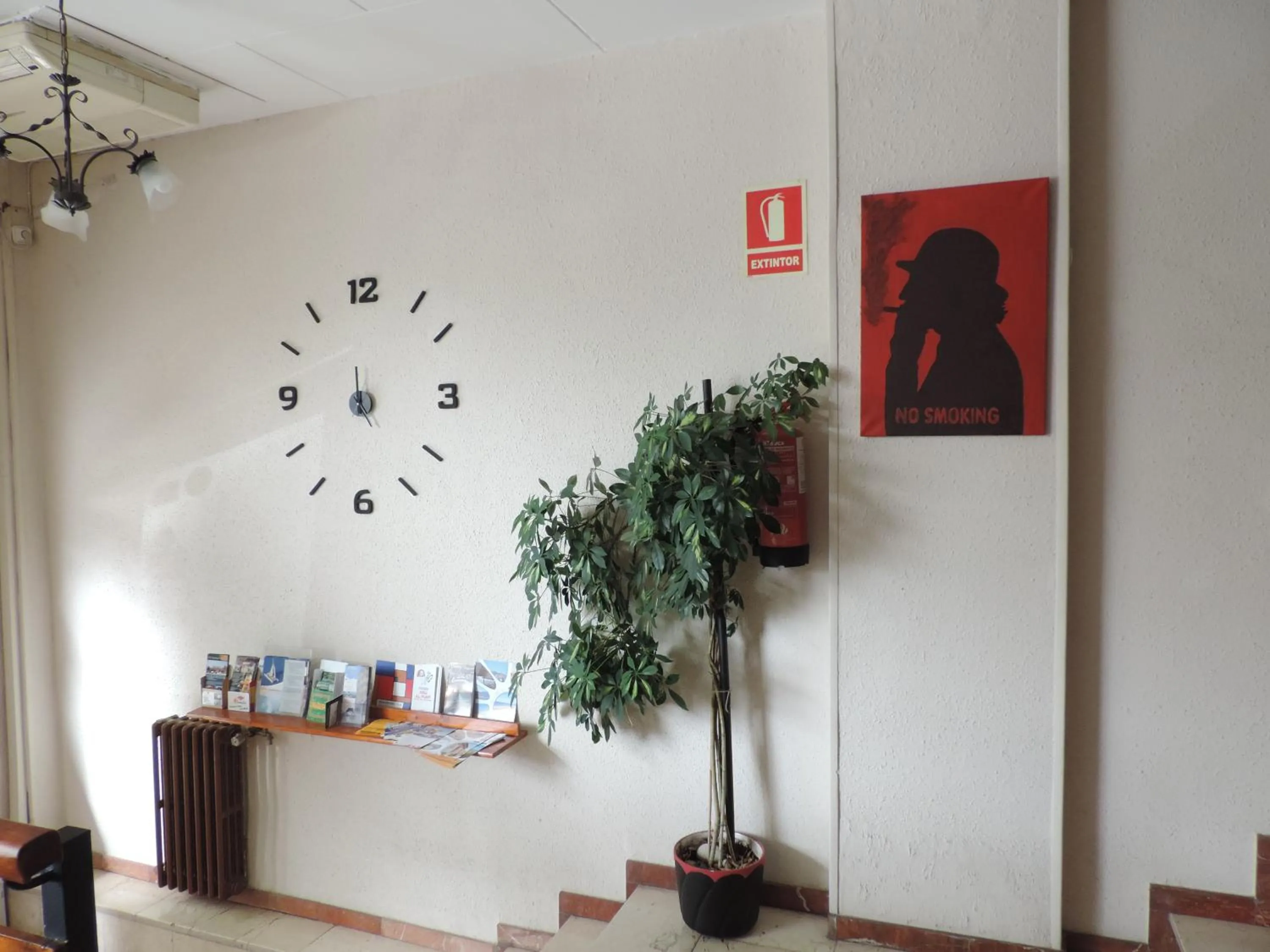 Decorative detail in Hotel Azahar