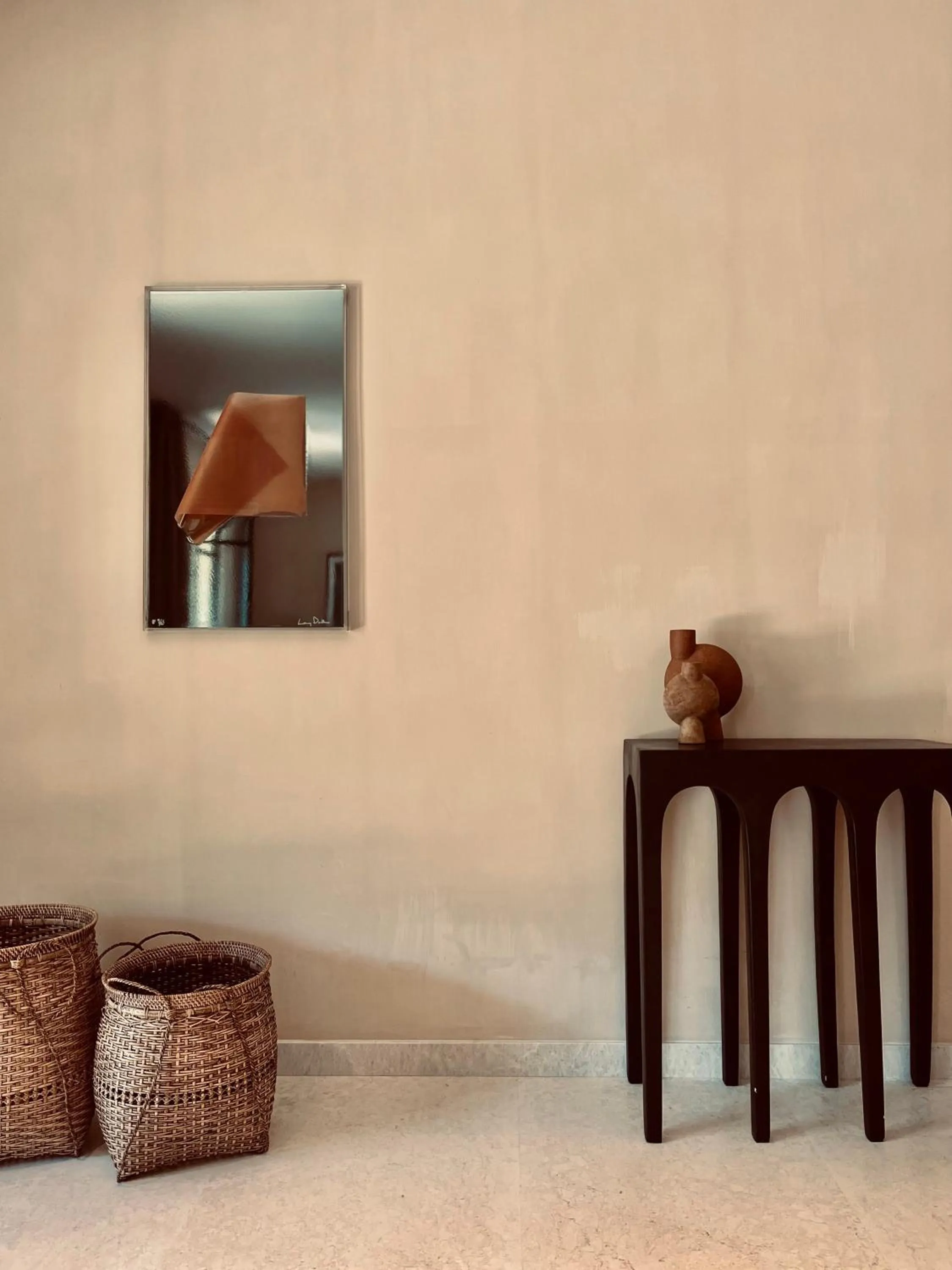 Living room in Toile Blanche