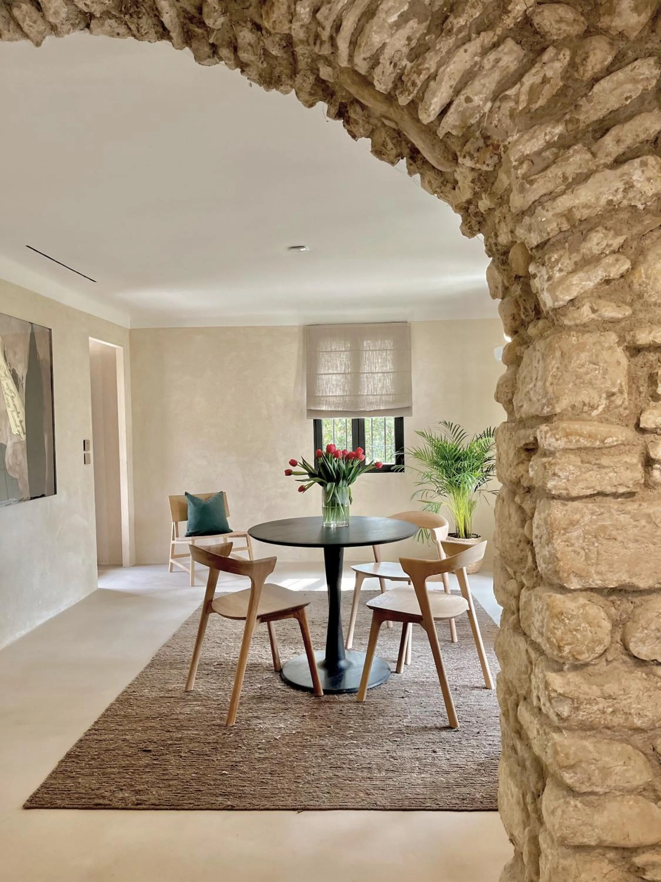 Living room in Toile Blanche