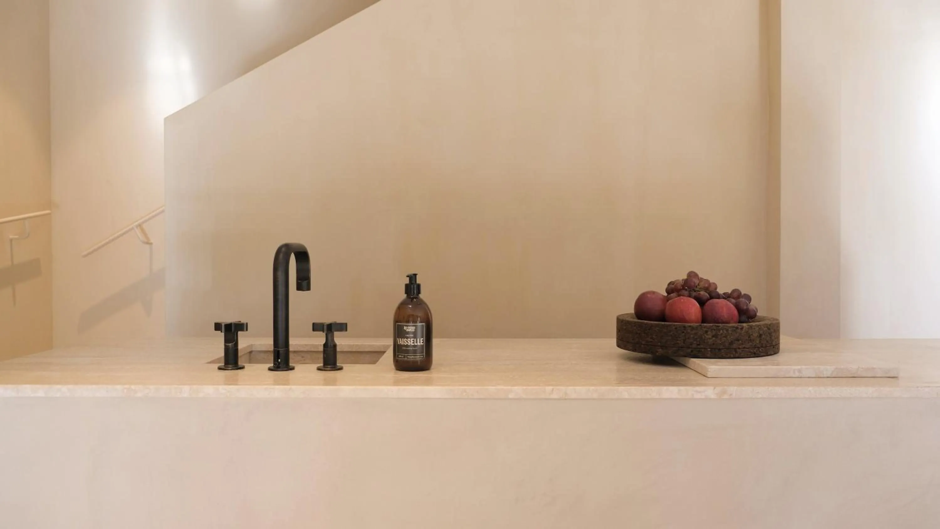 minibar in Toile Blanche