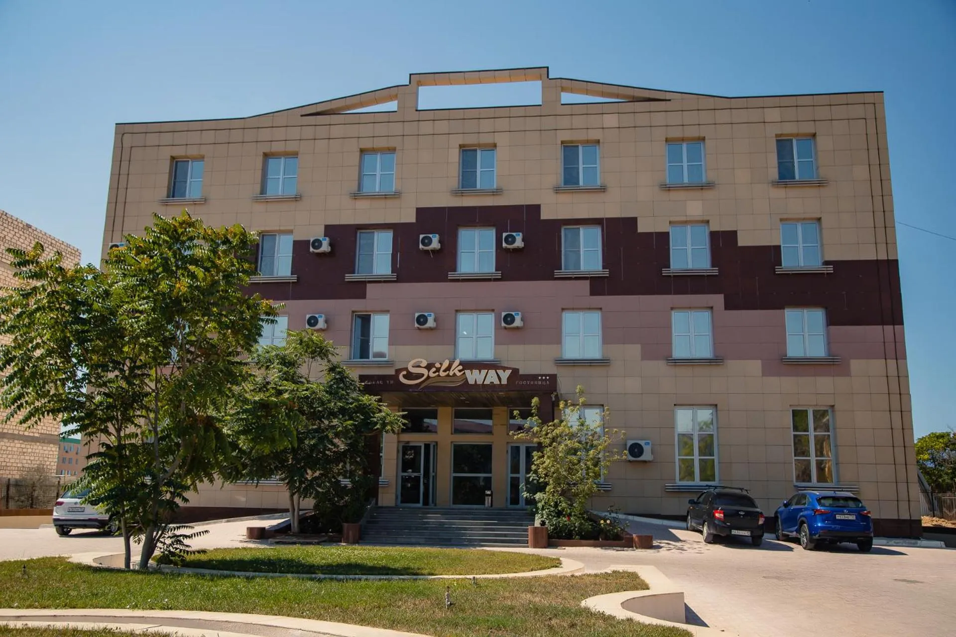 Facade/entrance in Silk Way Hotel