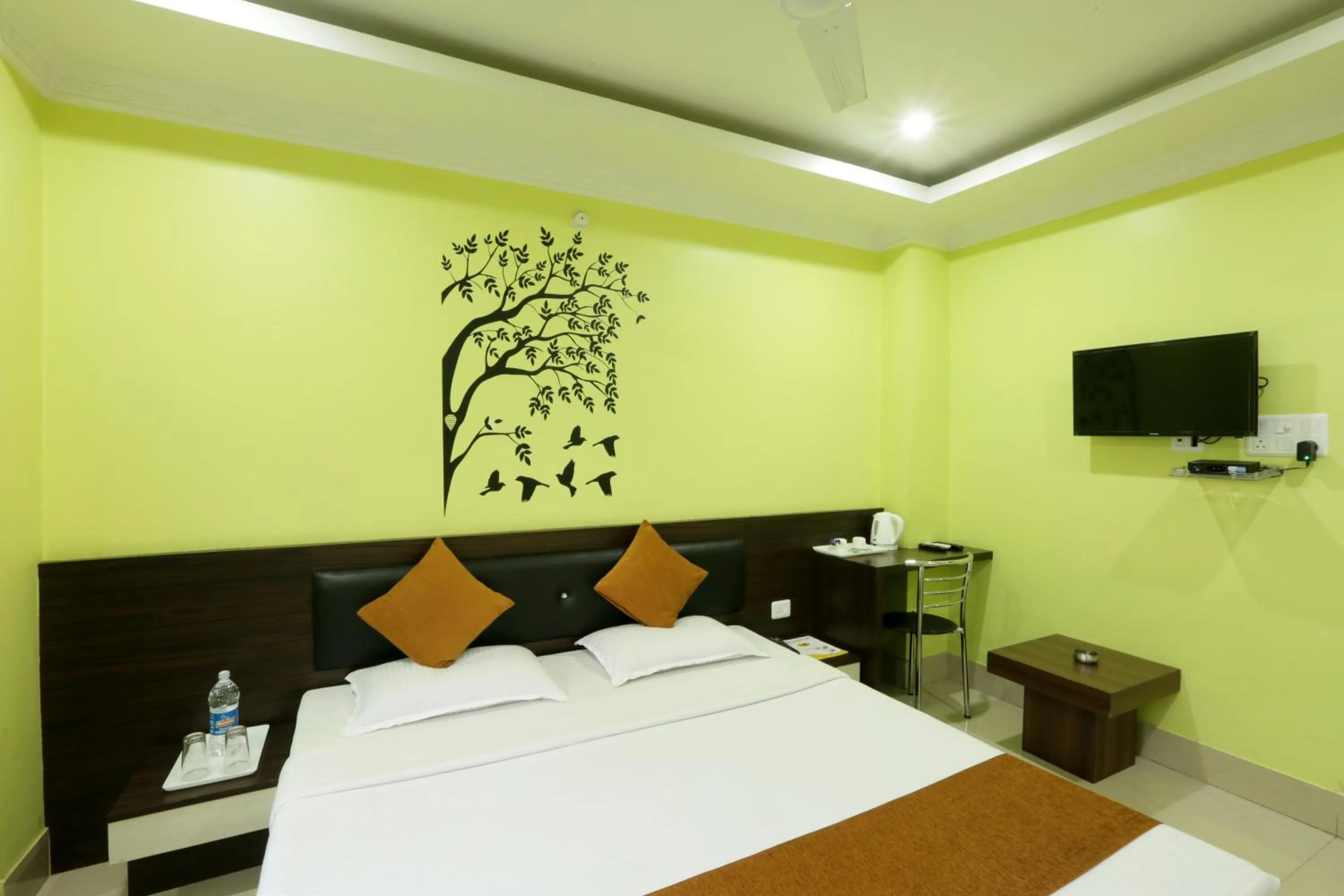 Bed in Hotel Grand Luit