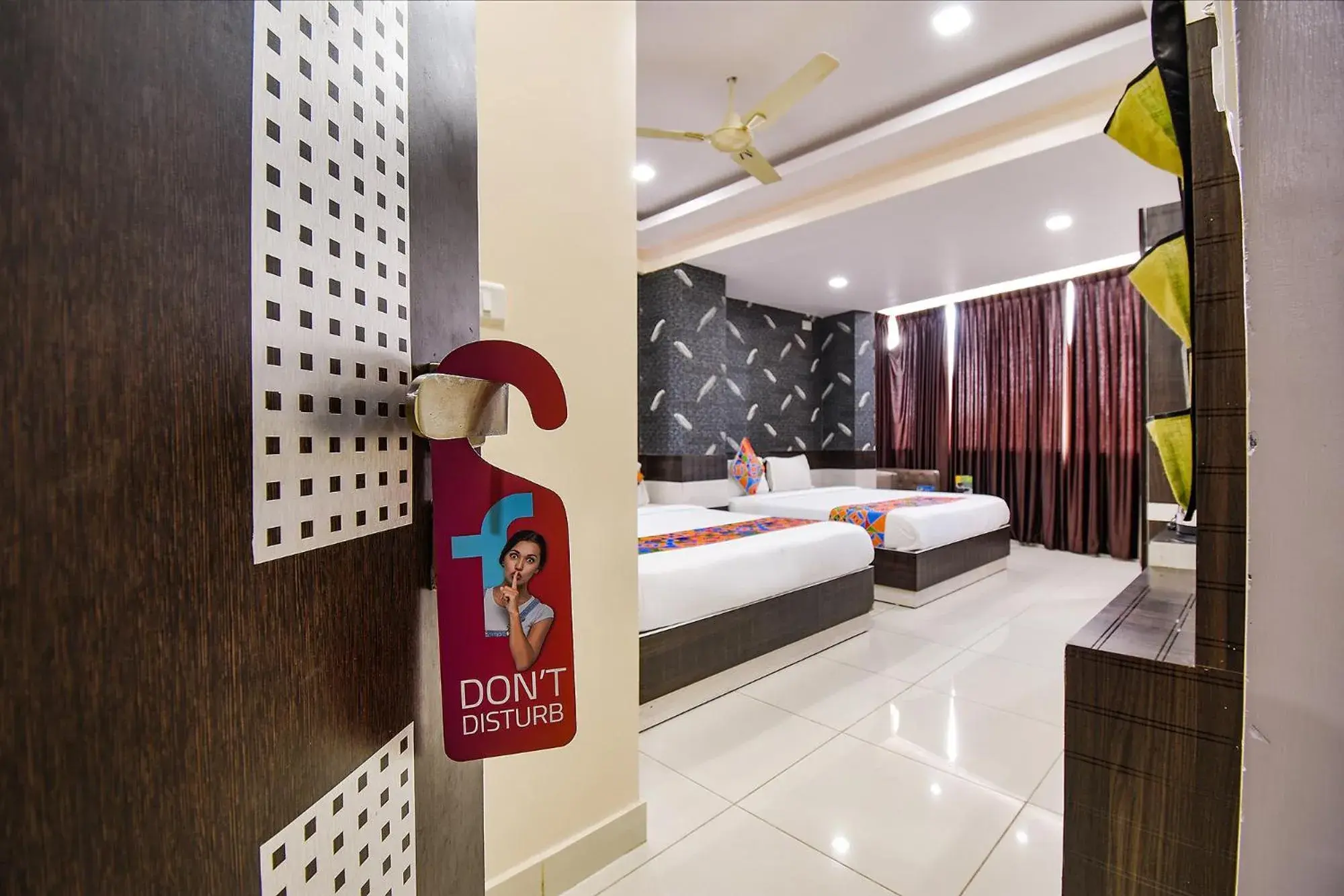 Bedroom, Bed in FabHotel Rotano Suites - Yelahanka Bedroom, Bed in FabHotel Rotano Suites - Yelahanka