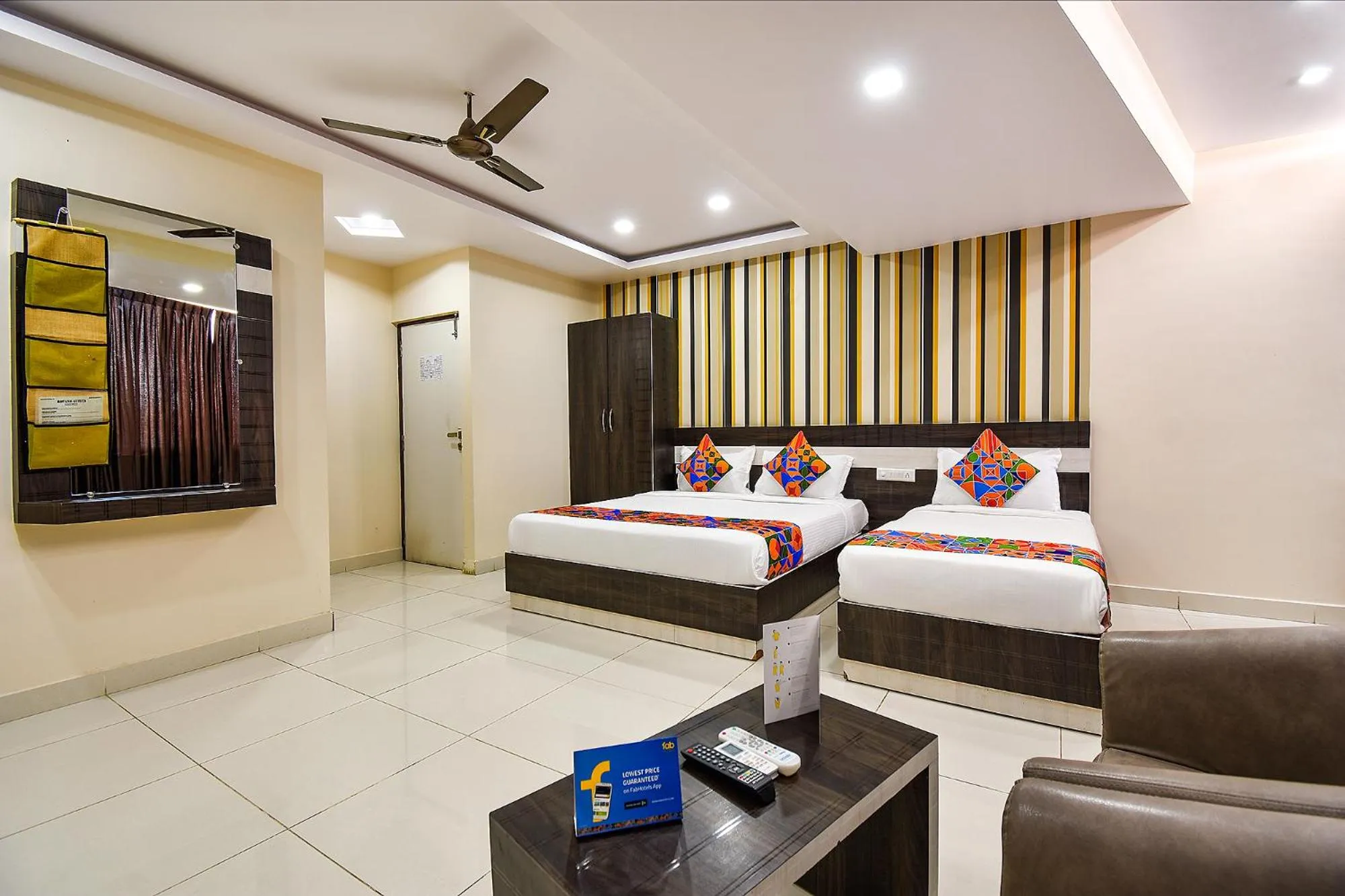 Bedroom, Bed in FabHotel Rotano Suites - Yelahanka