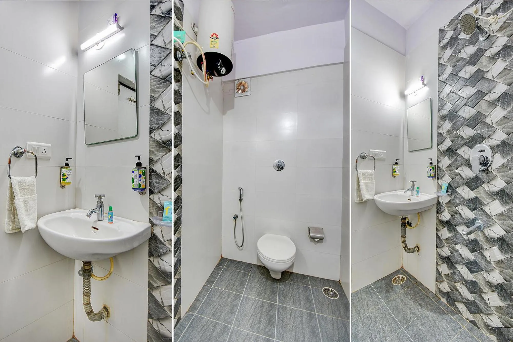 Toilet in FabHotel Rotano Suites - Yelahanka
