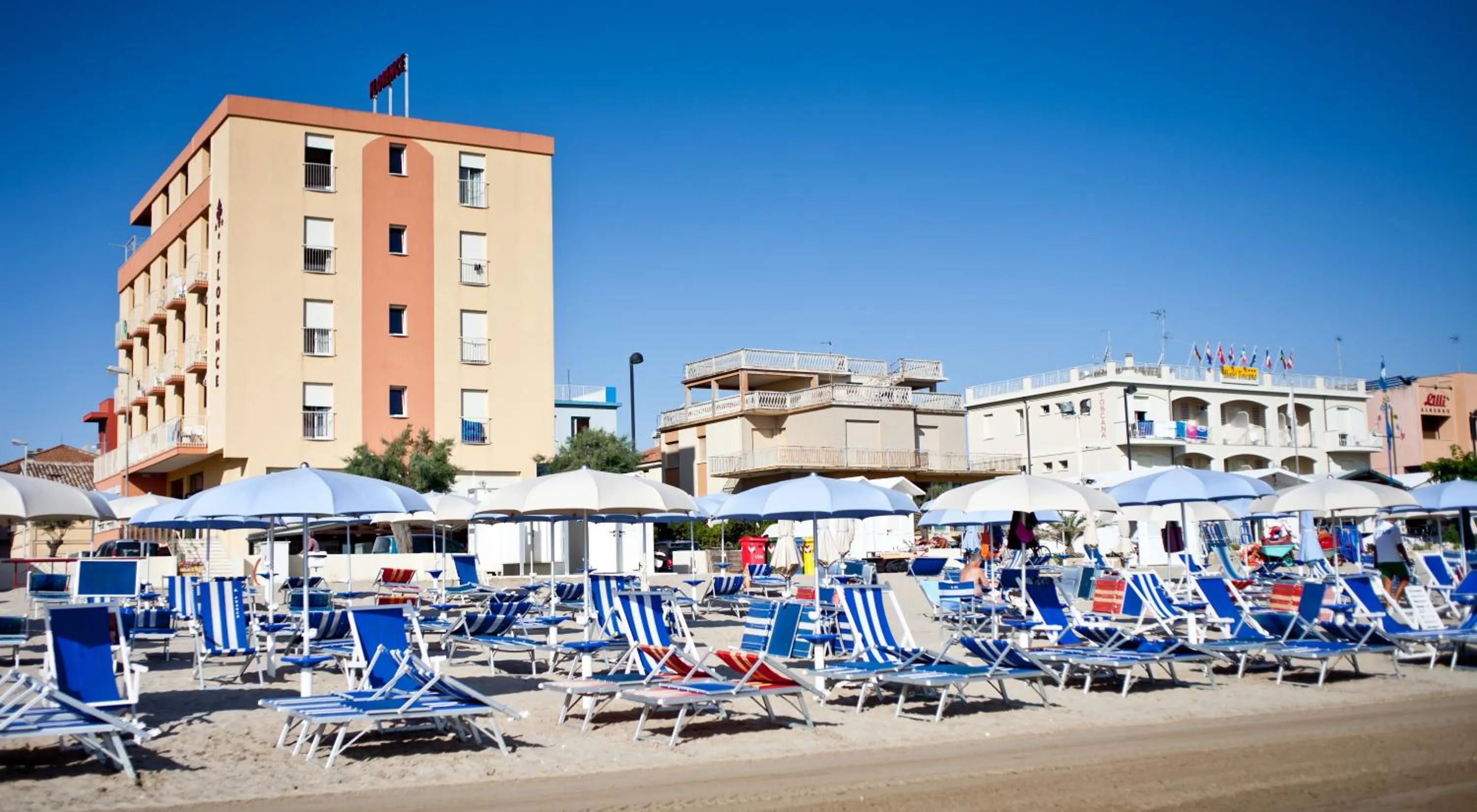 Beach in Hotel Florence