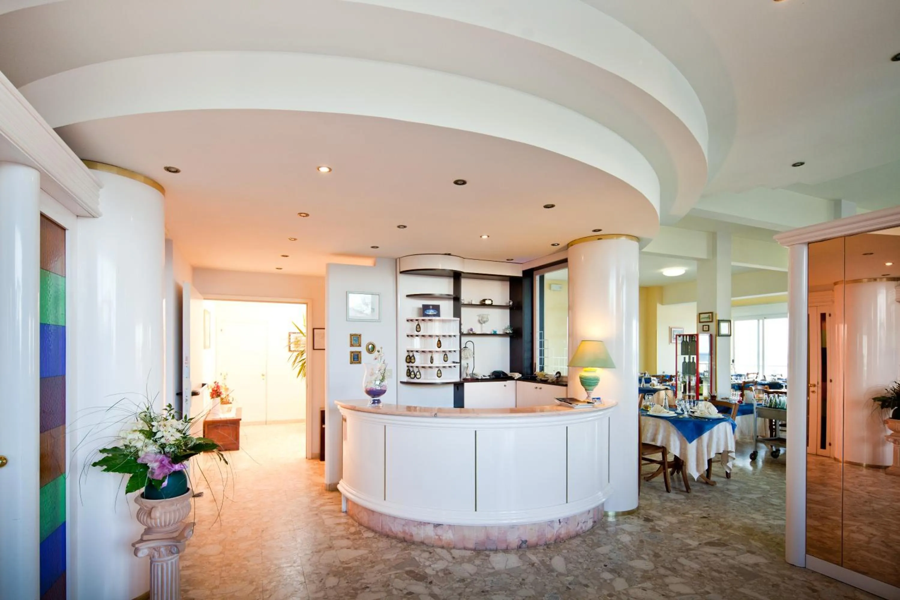Patio in Hotel Florence