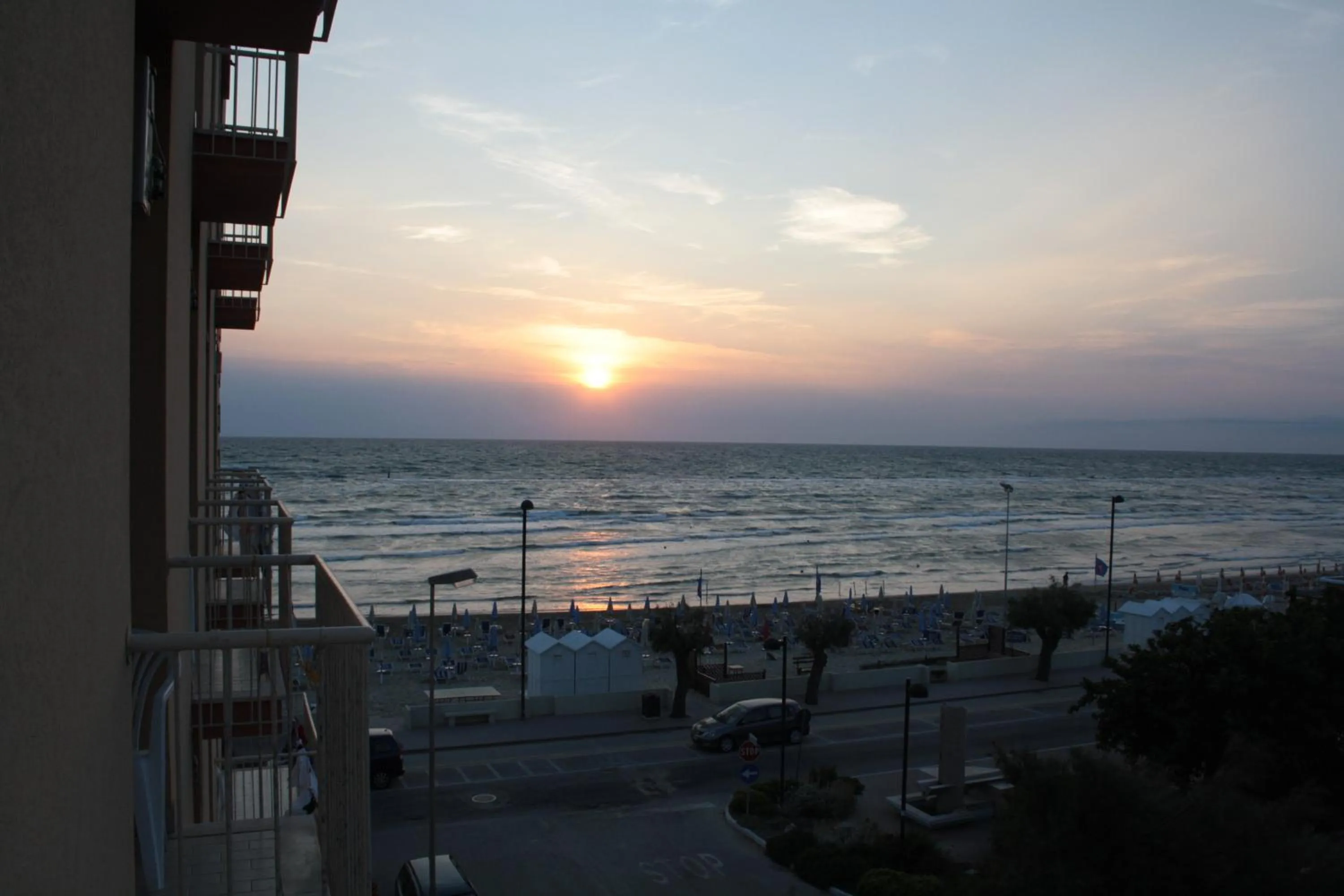 Sunset in Hotel Florence