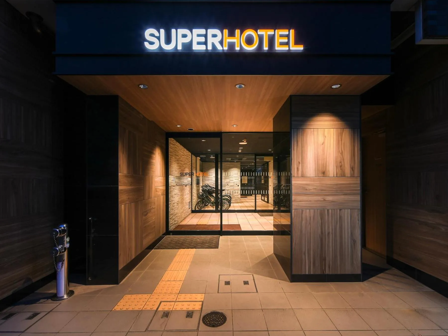 Property building in Super Hotel Hiroshima