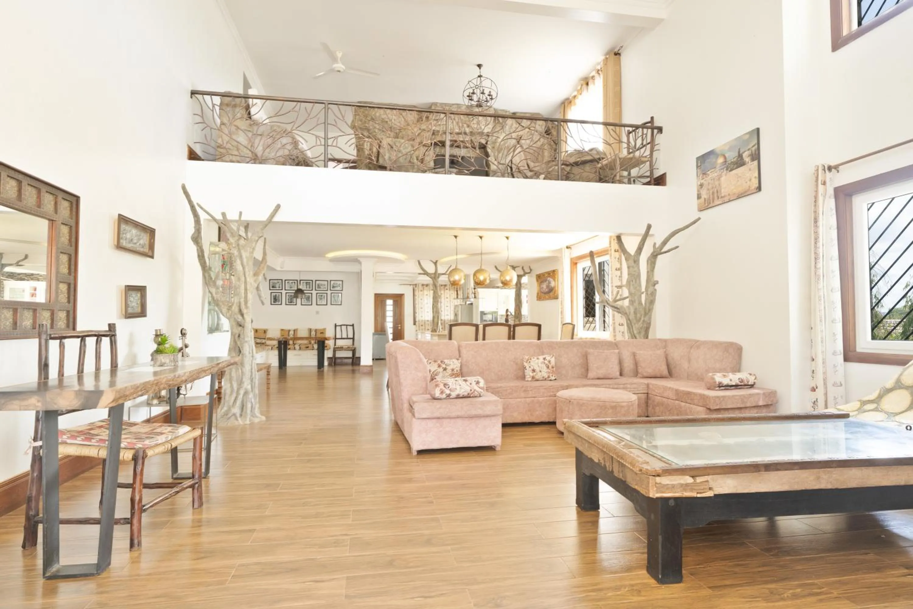 Living room in Queens Chateau Boutique Villa