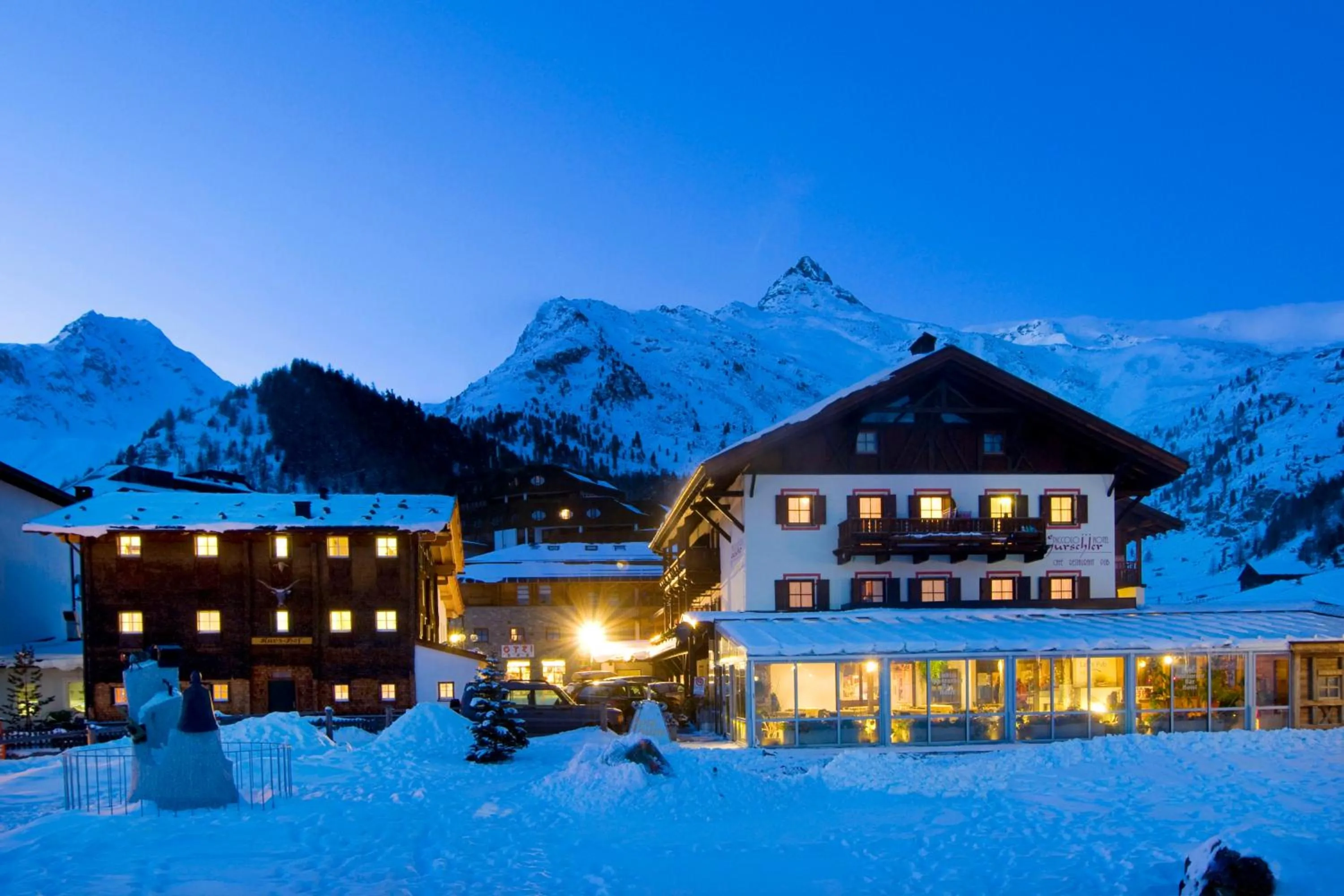 Facade/entrance in Piccolo Hotel Gurschler