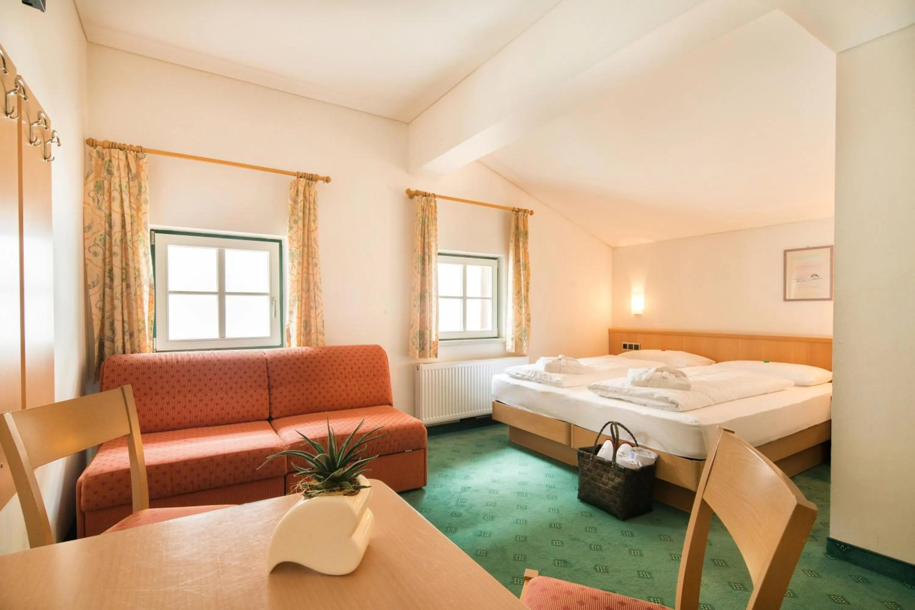 Bed in Piccolo Hotel Gurschler