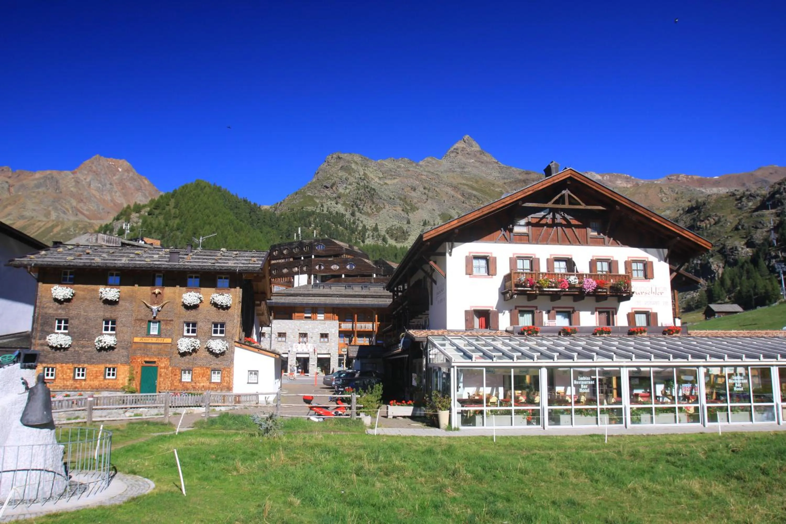 Property building in Piccolo Hotel Gurschler