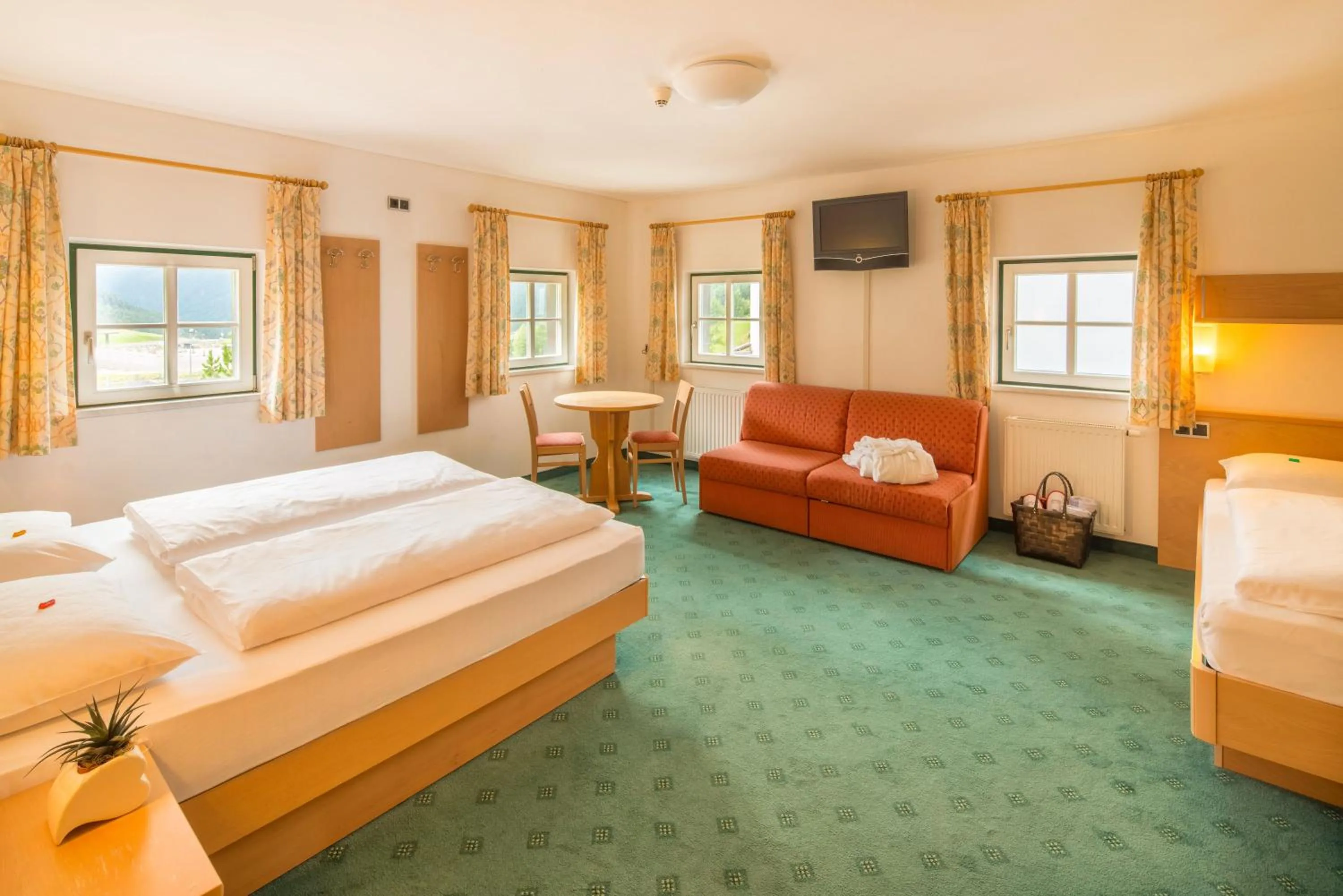 Bed in Piccolo Hotel Gurschler