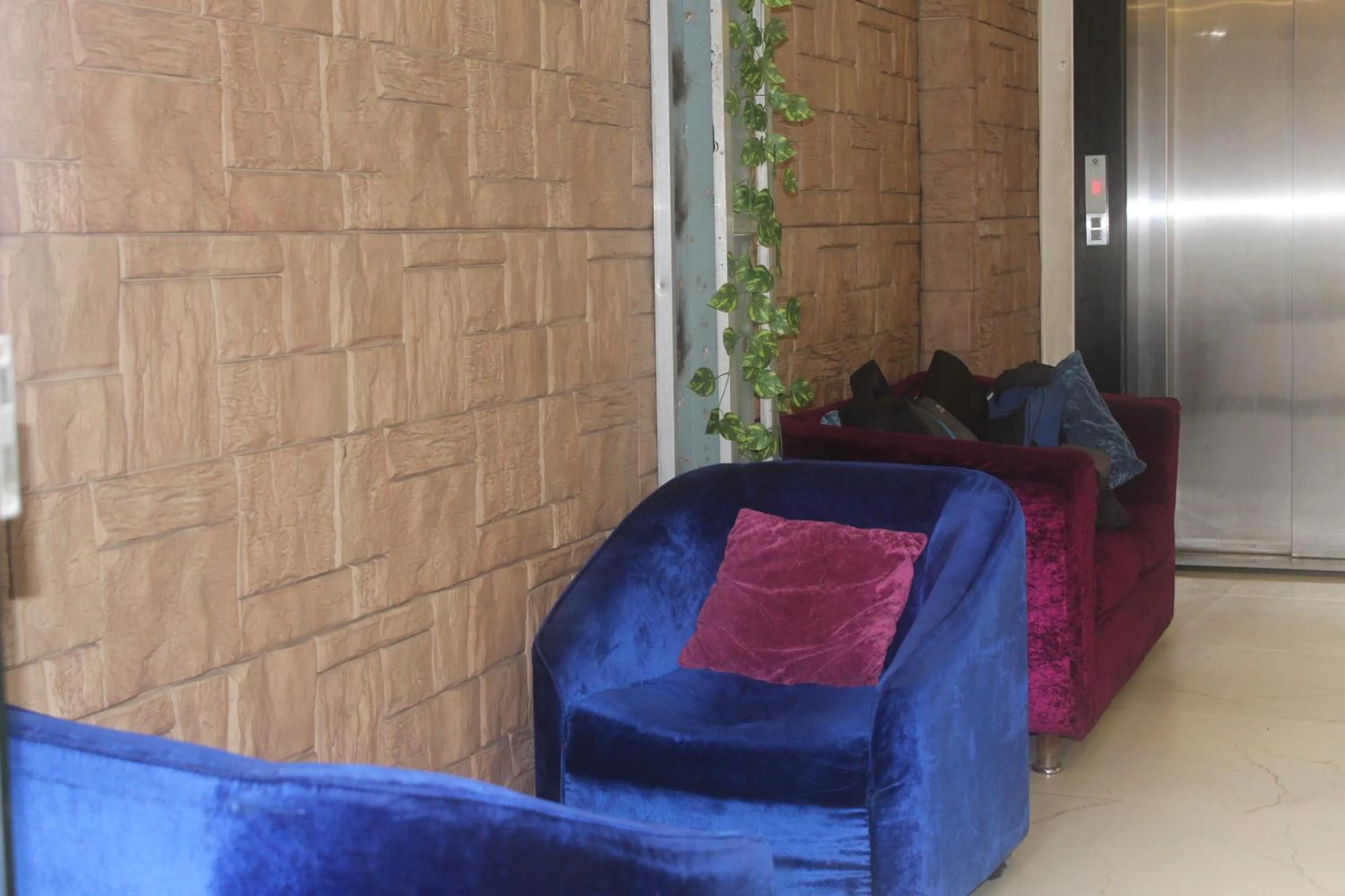 Seating area in Hotel Planet Four