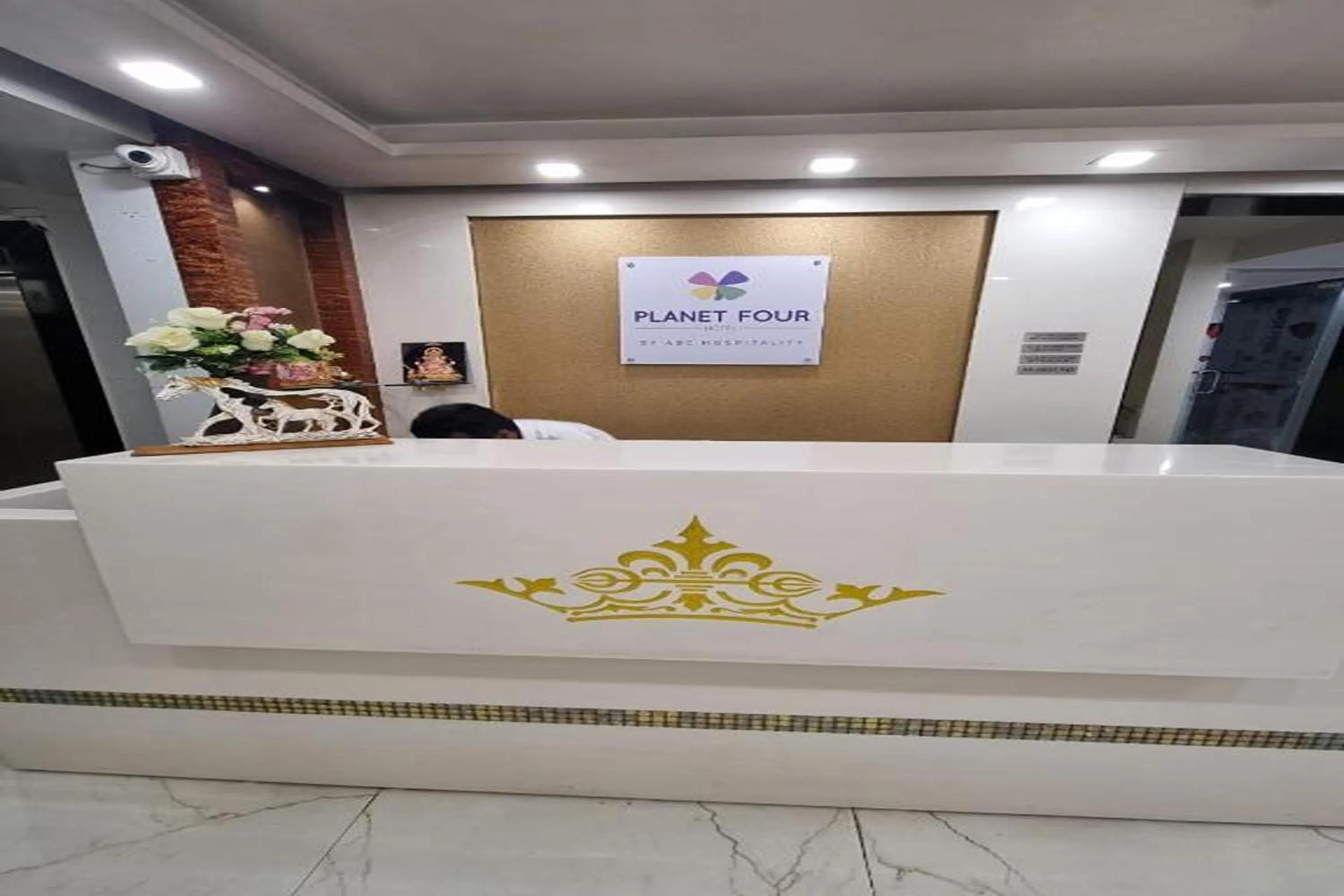 Lobby or reception in Hotel Planet Four