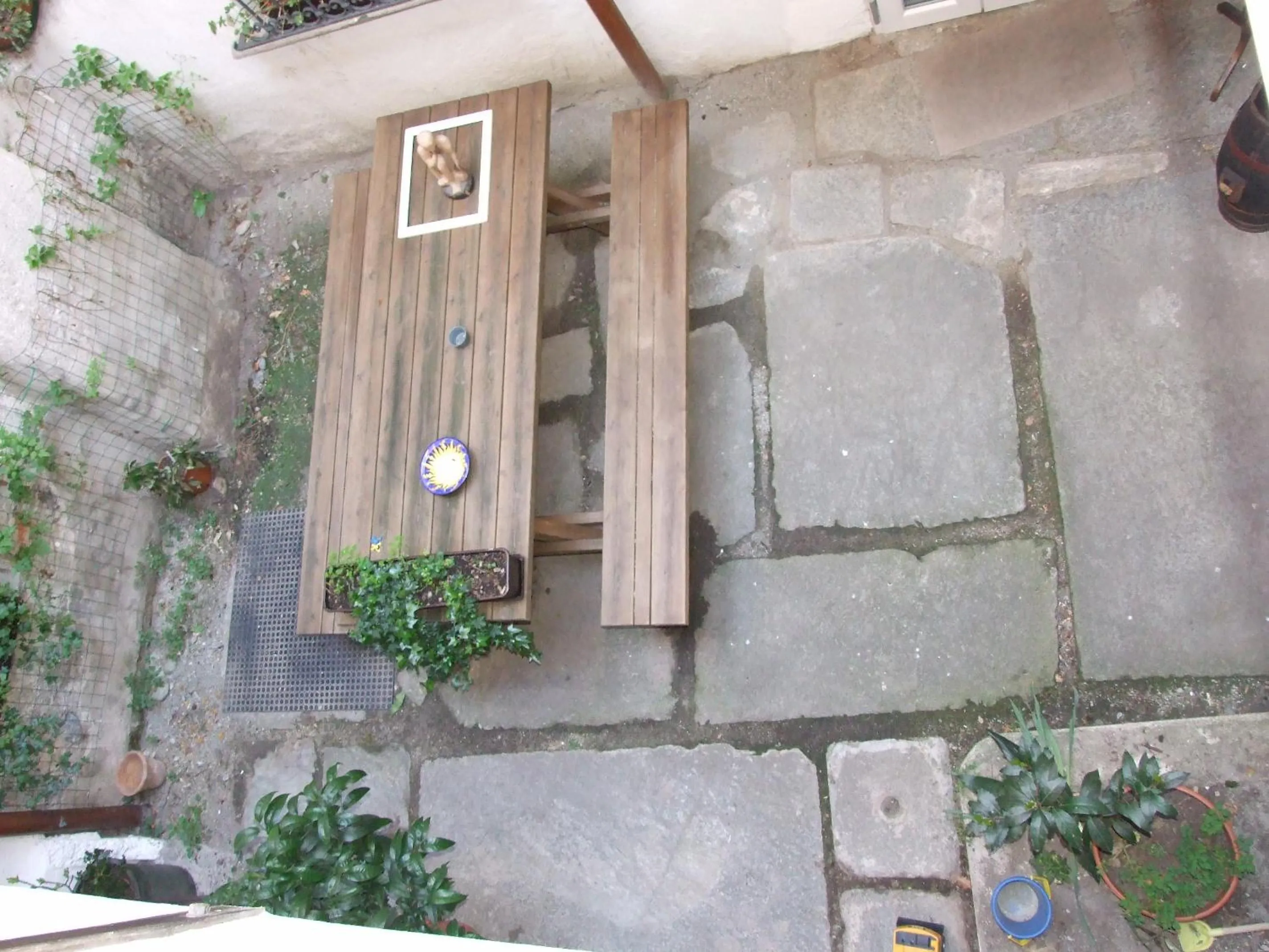 Patio in La stufa rossa