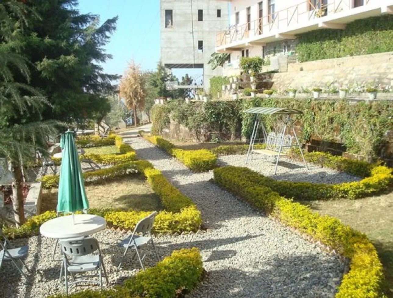 Garden in ECKO Kasang Regency Hill Resort