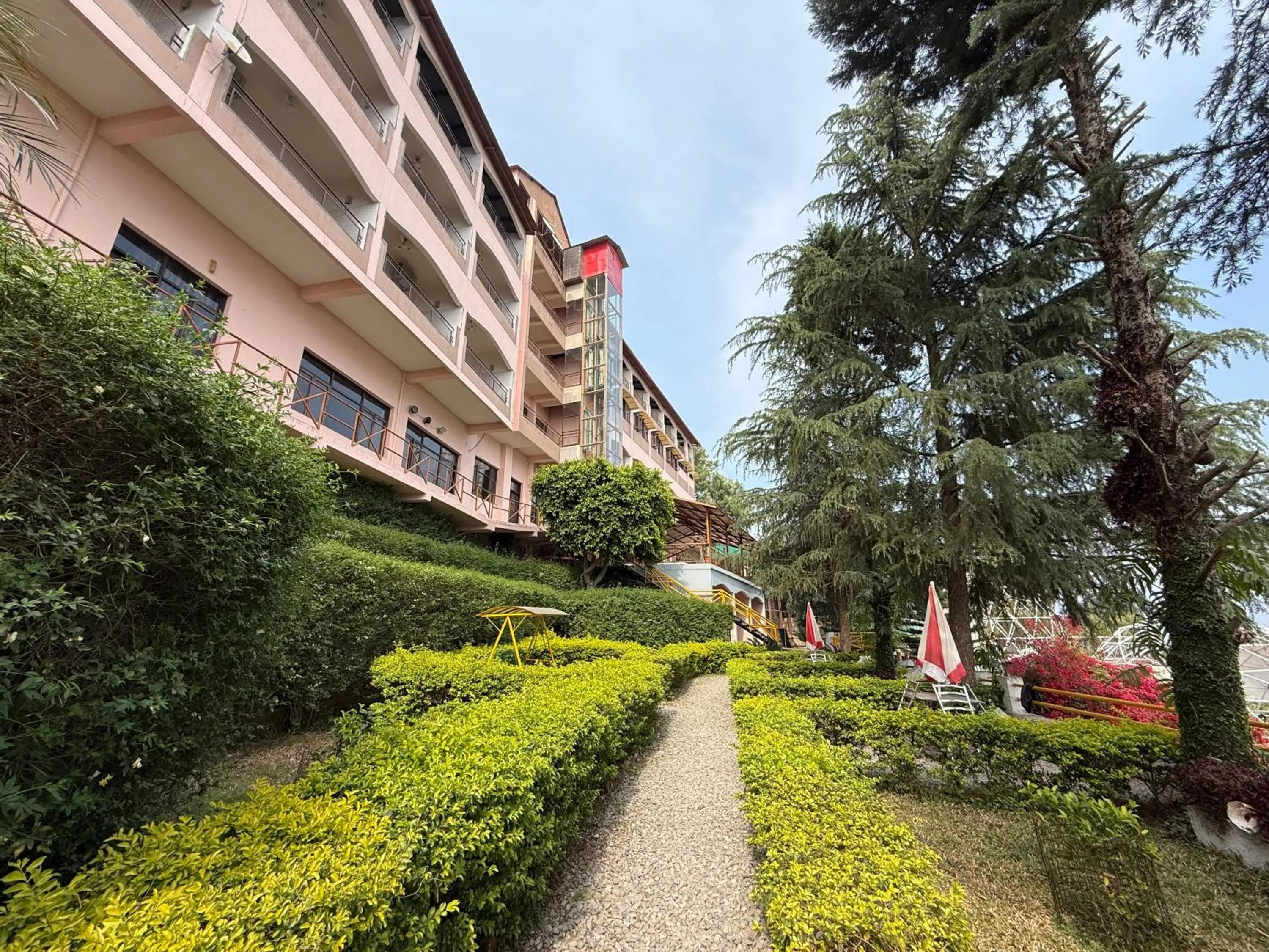 Garden in ECKO Kasang Regency Hill Resort