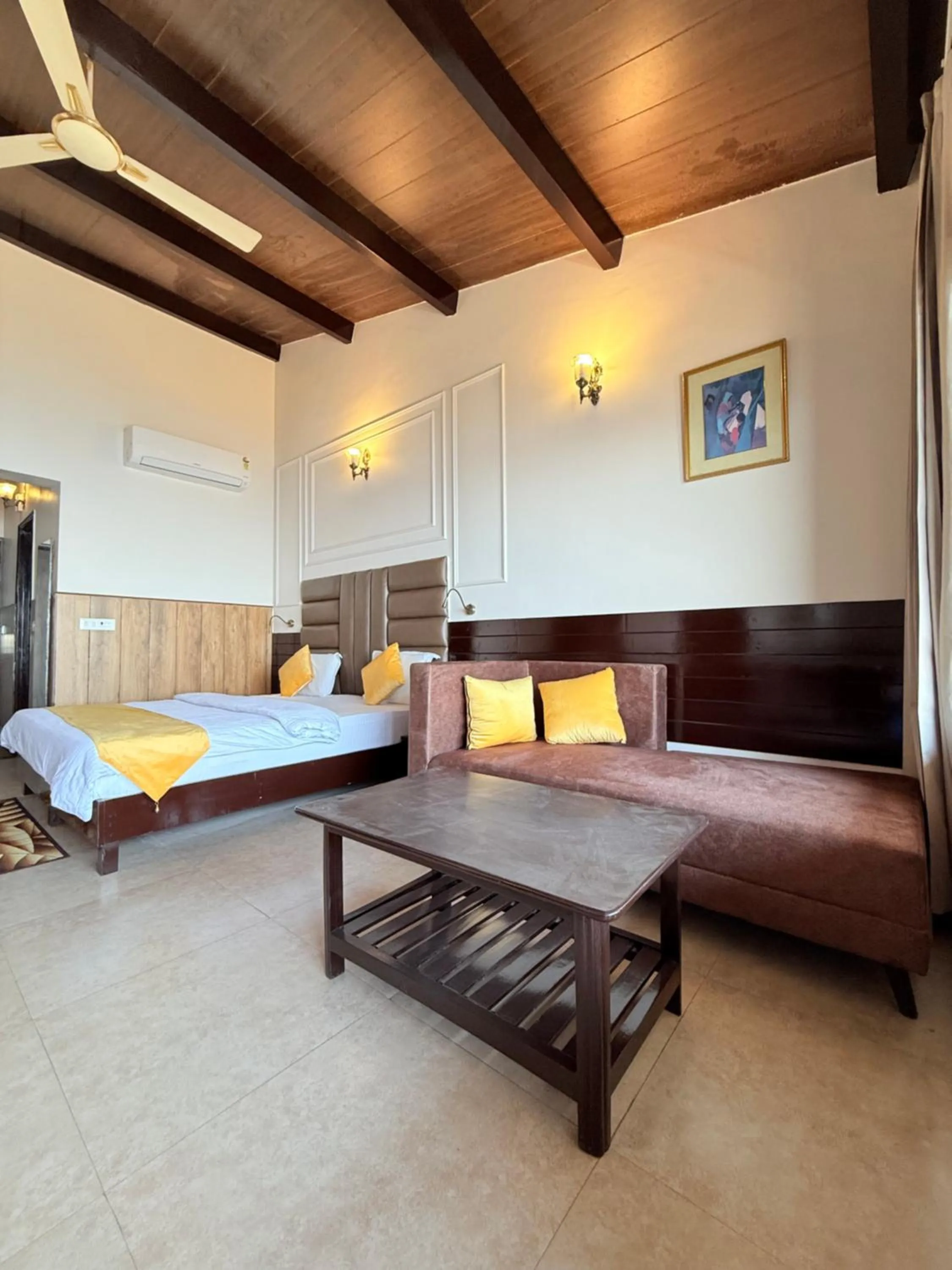 Photo of the whole room, Bed in ECKO Kasang Regency Hill Resort