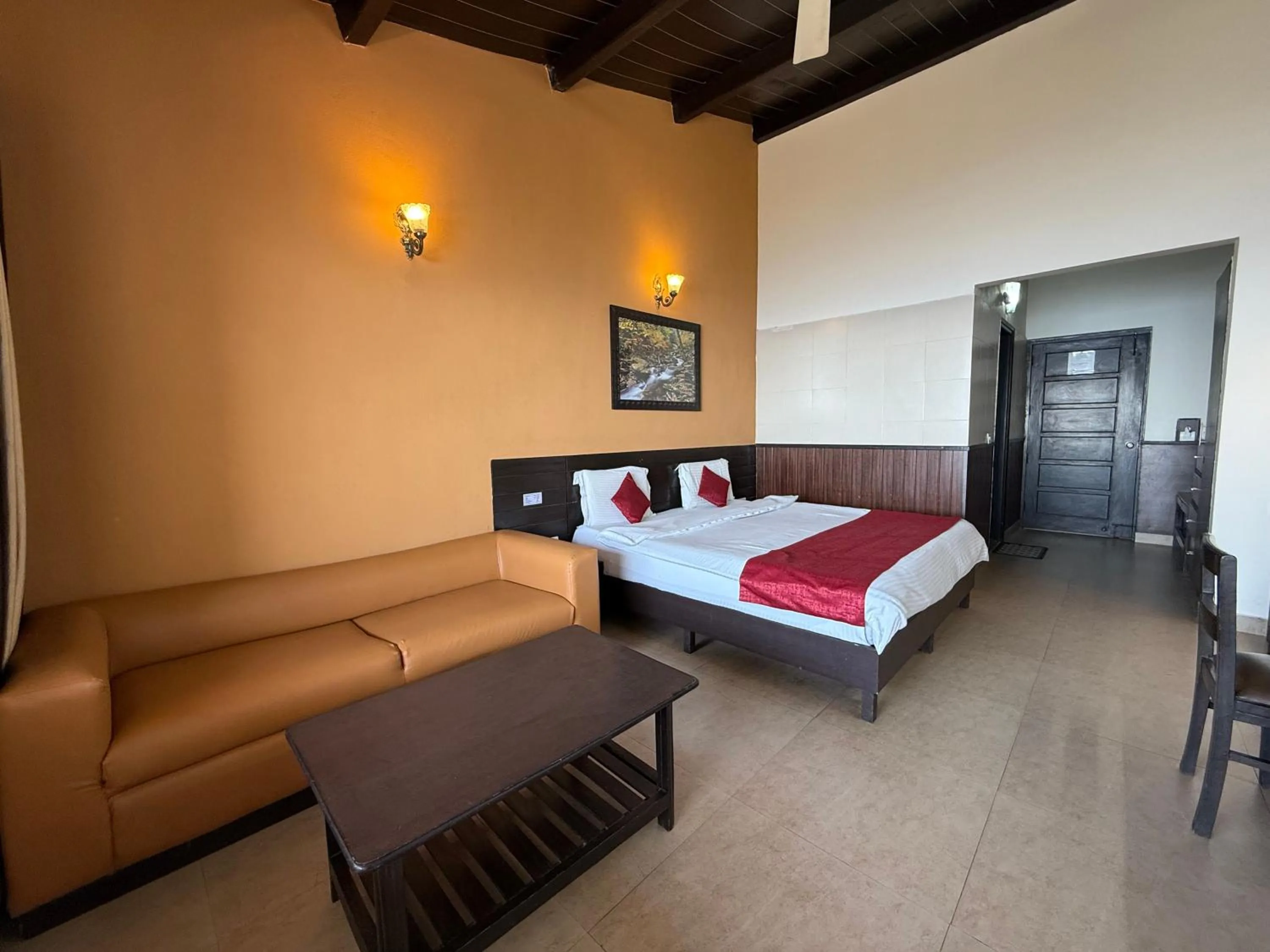 Bedroom, Bed in ECKO Kasang Regency Hill Resort