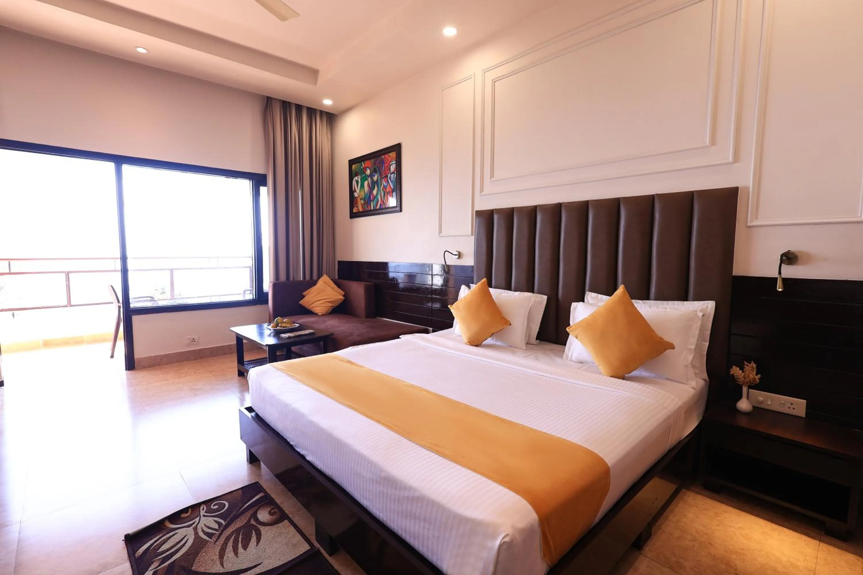 Bedroom, Bed in ECKO Kasang Regency Hill Resort