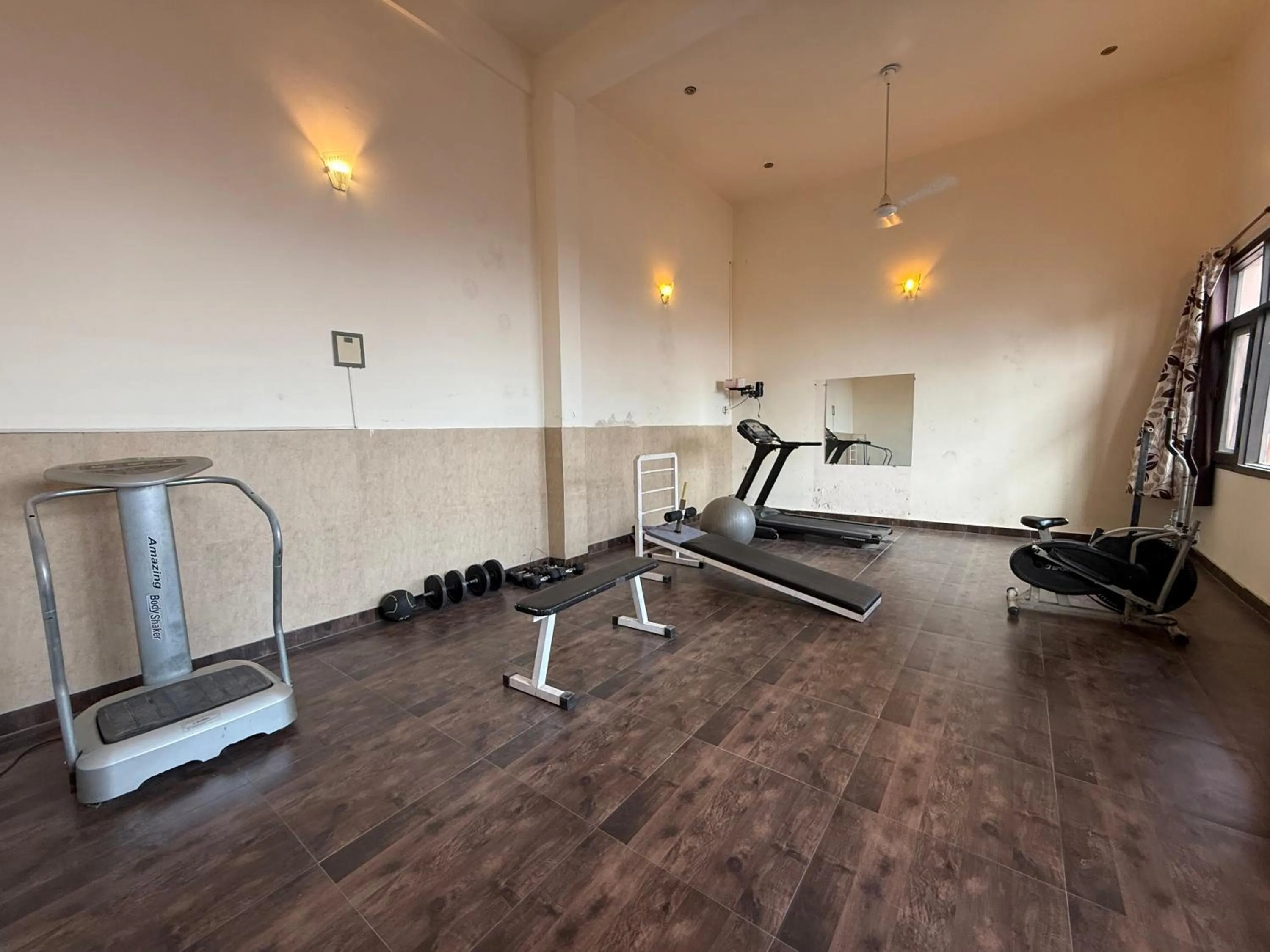 Fitness centre/facilities in ECKO Kasang Regency Hill Resort