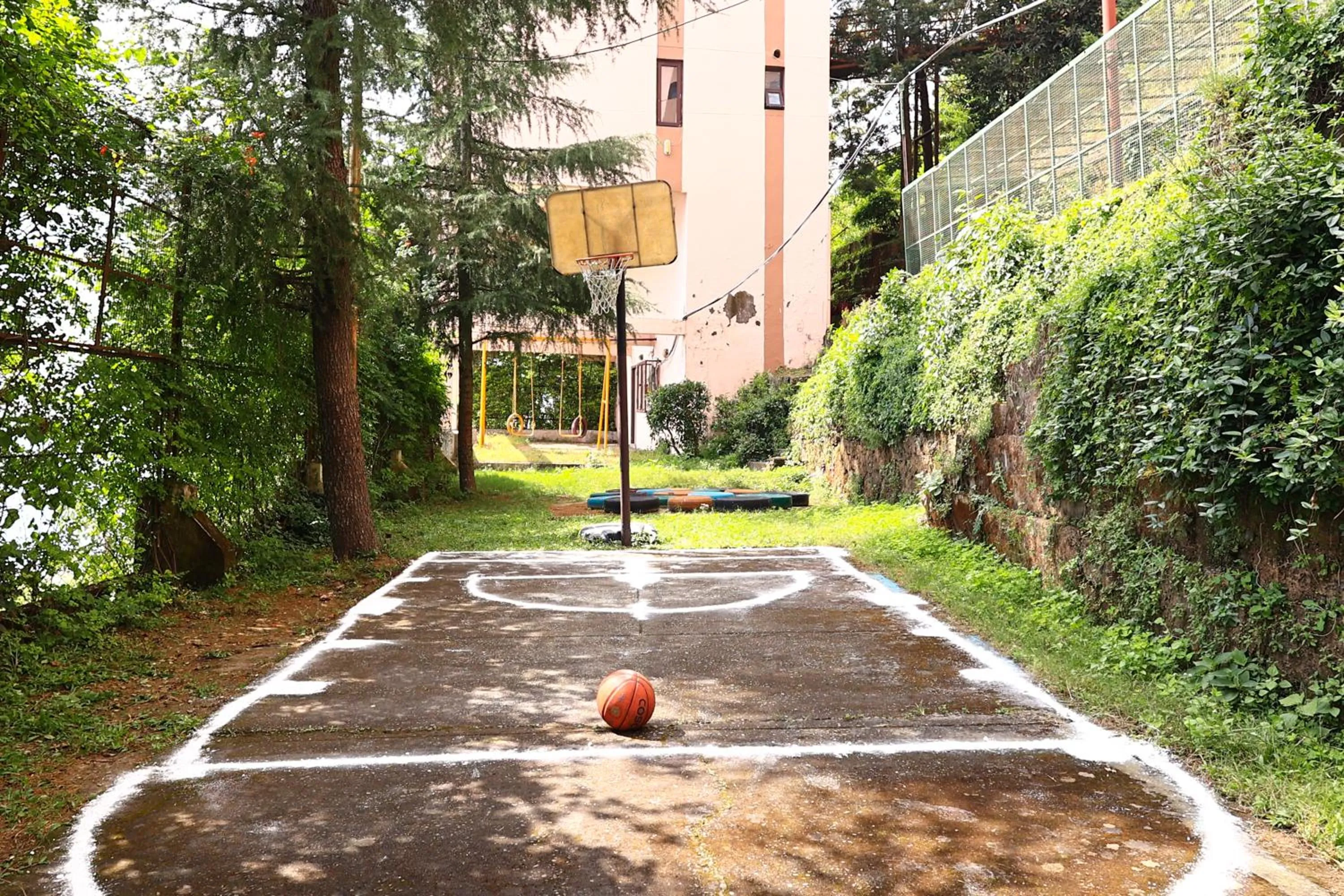 Children play ground in ECKO Kasang Regency Hill Resort