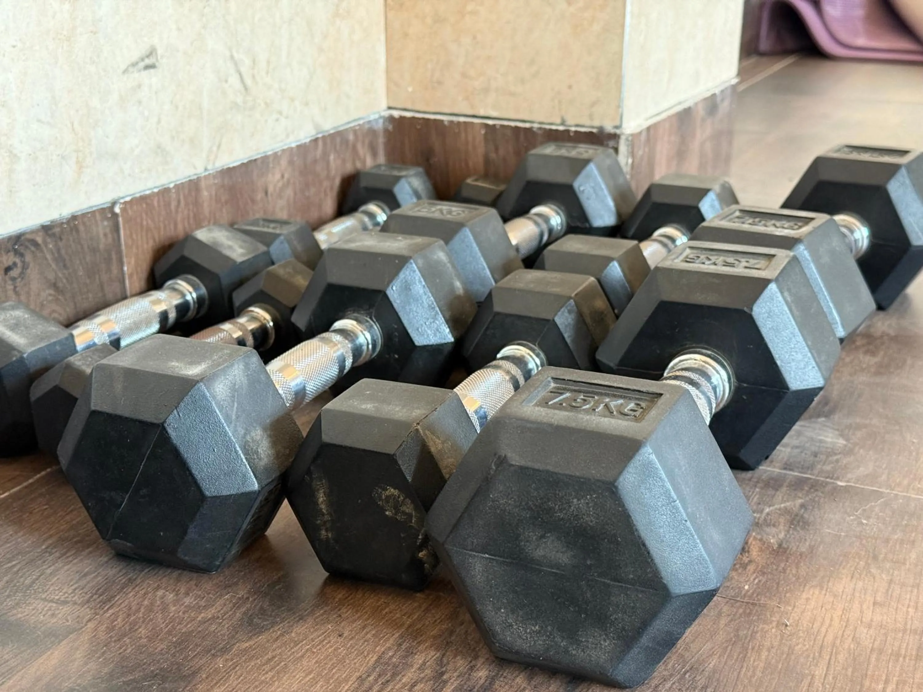 Fitness centre/facilities in ECKO Kasang Regency Hill Resort
