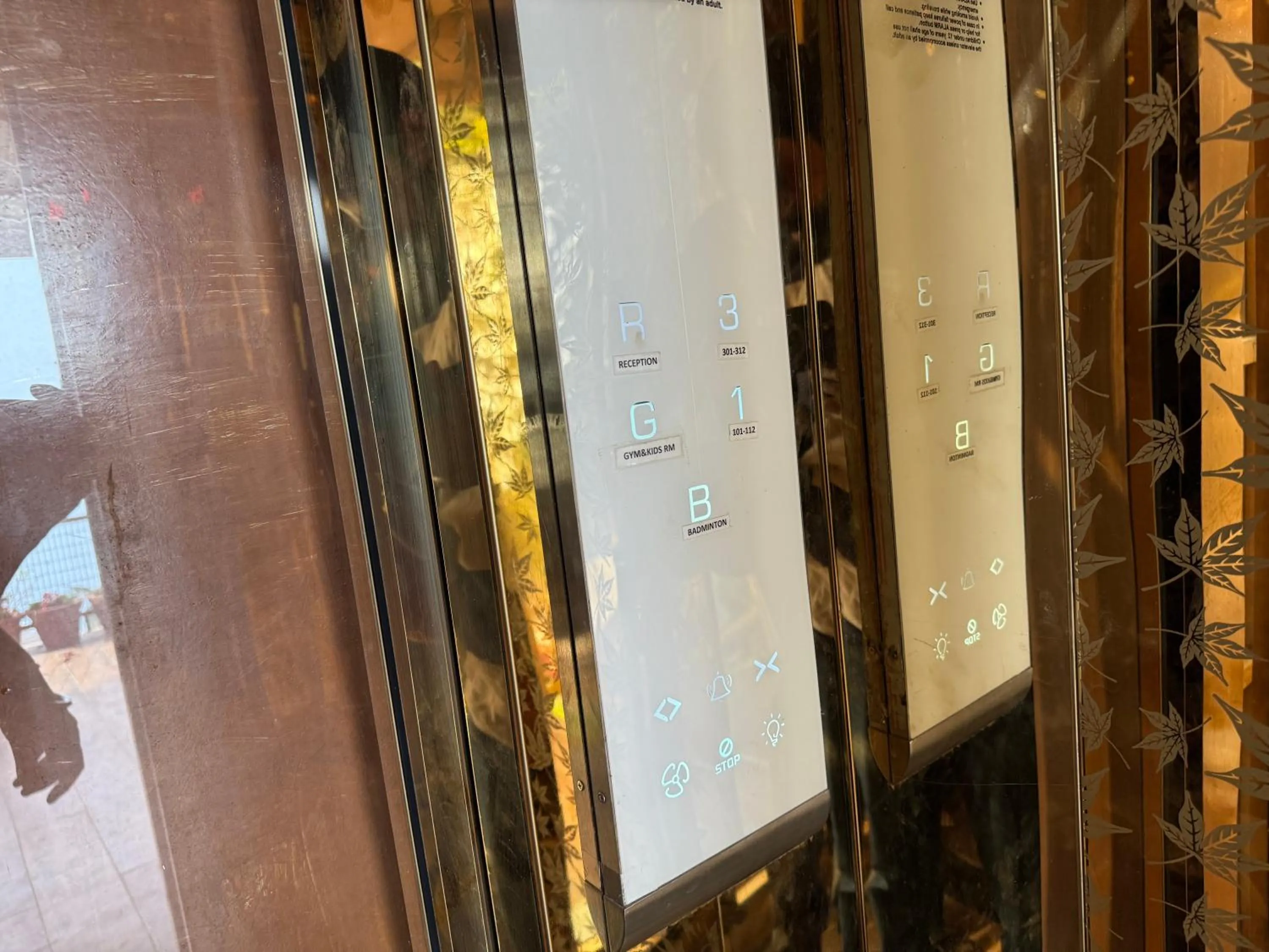 elevator in ECKO Kasang Regency Hill Resort