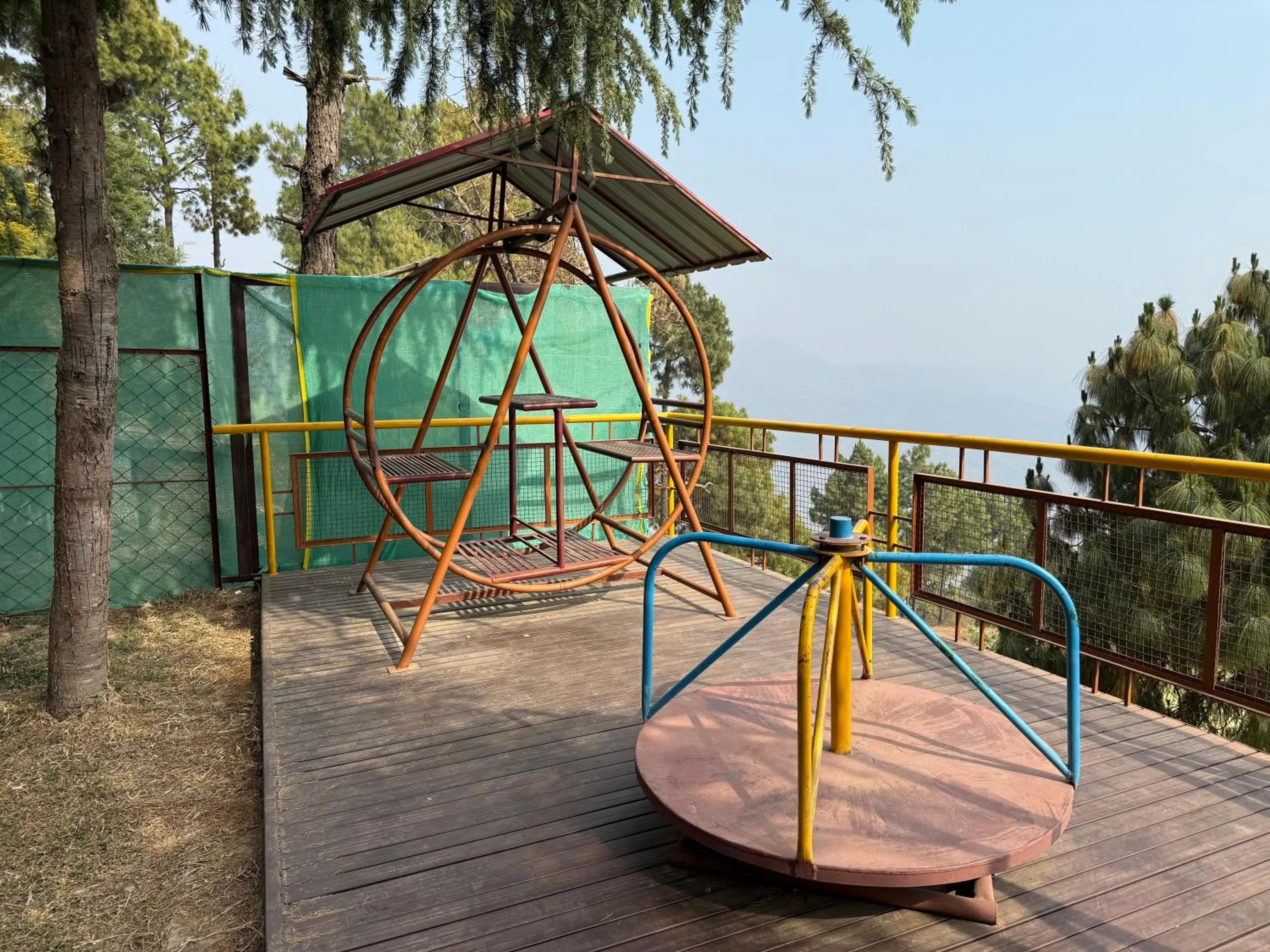 Children play ground in ECKO Kasang Regency Hill Resort